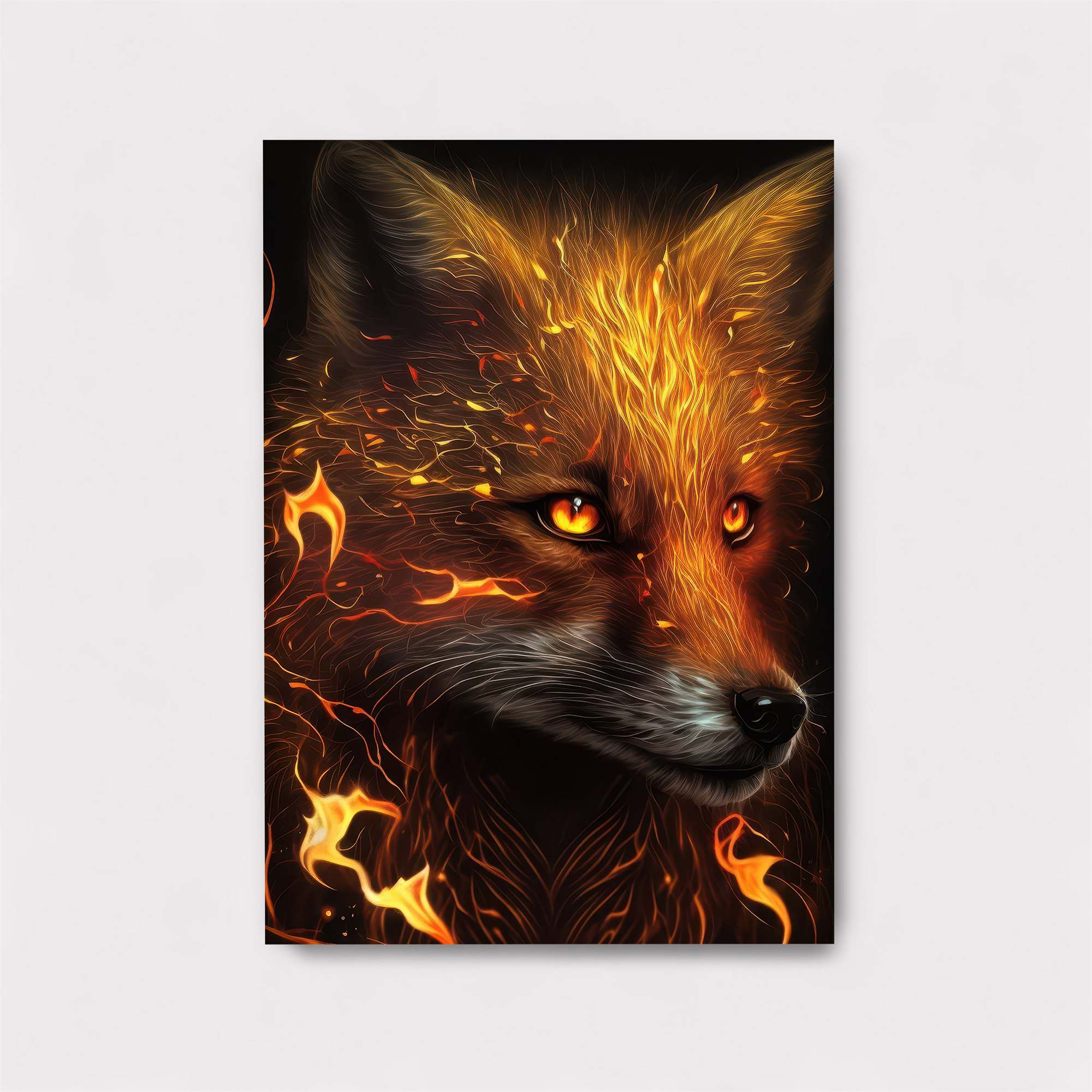 Fiery Fox Safe Wall Magnetic / M