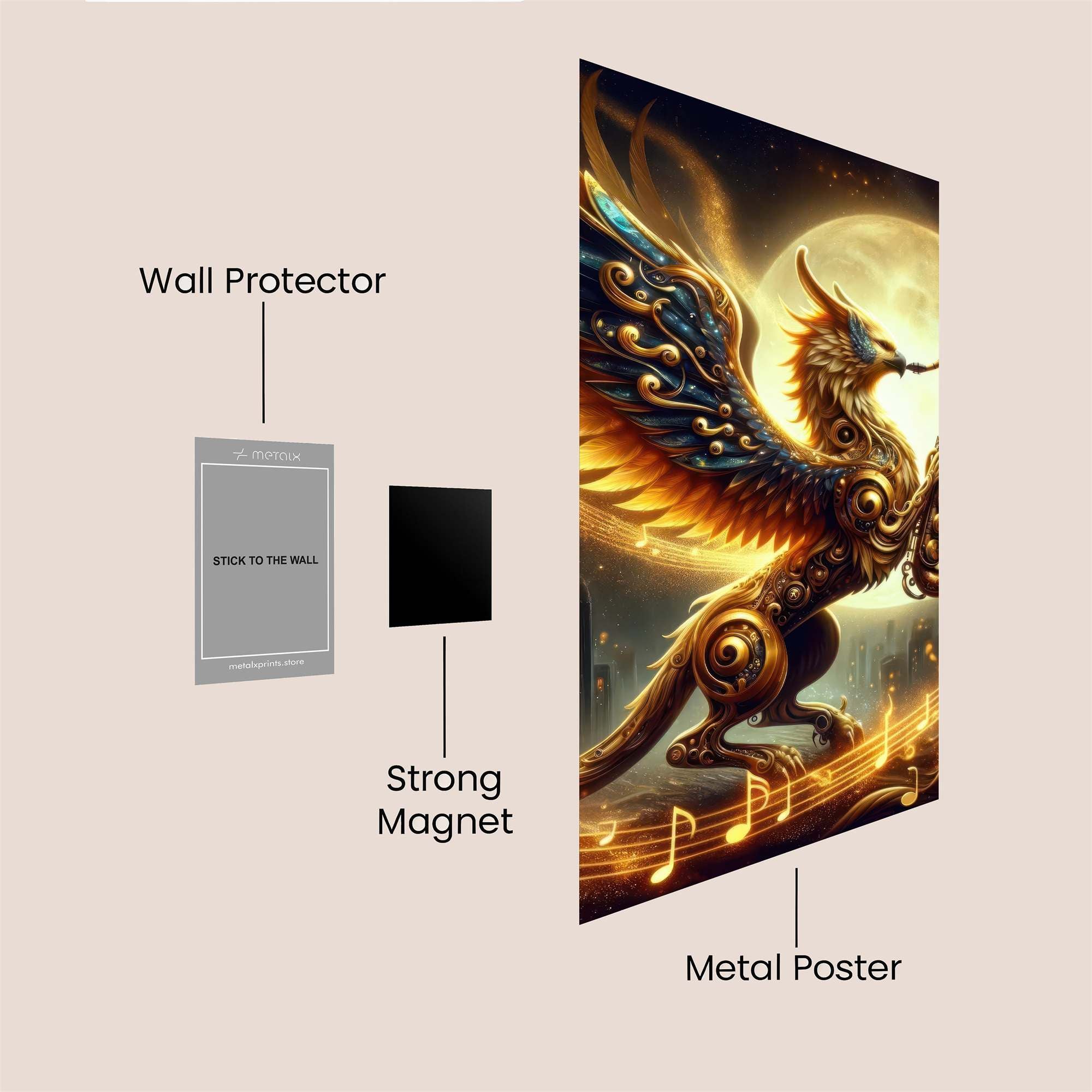 Phoenix Serenade Safe Wall Magnetic / M