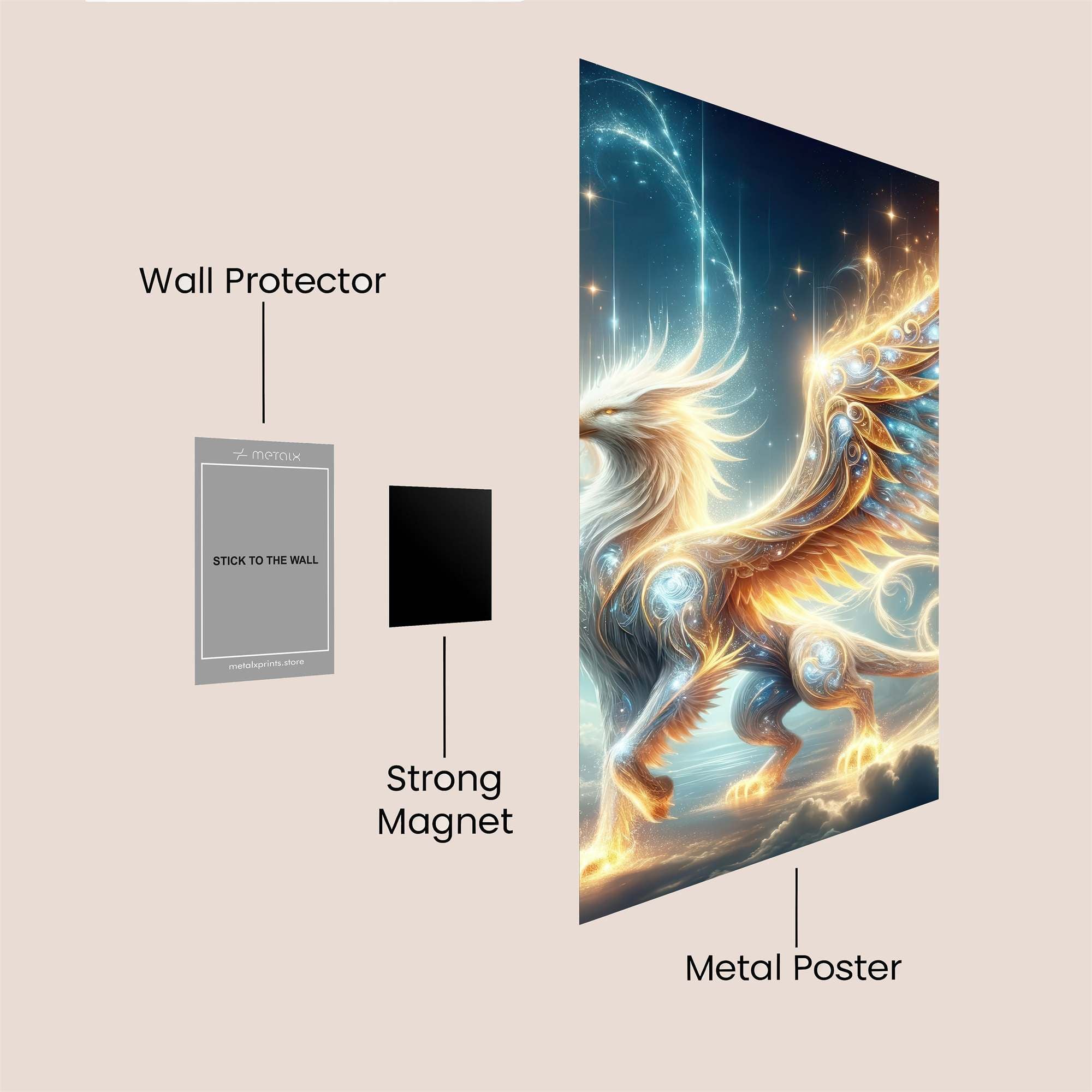 Phoenix Radiant Safe Wall Magnetic / M