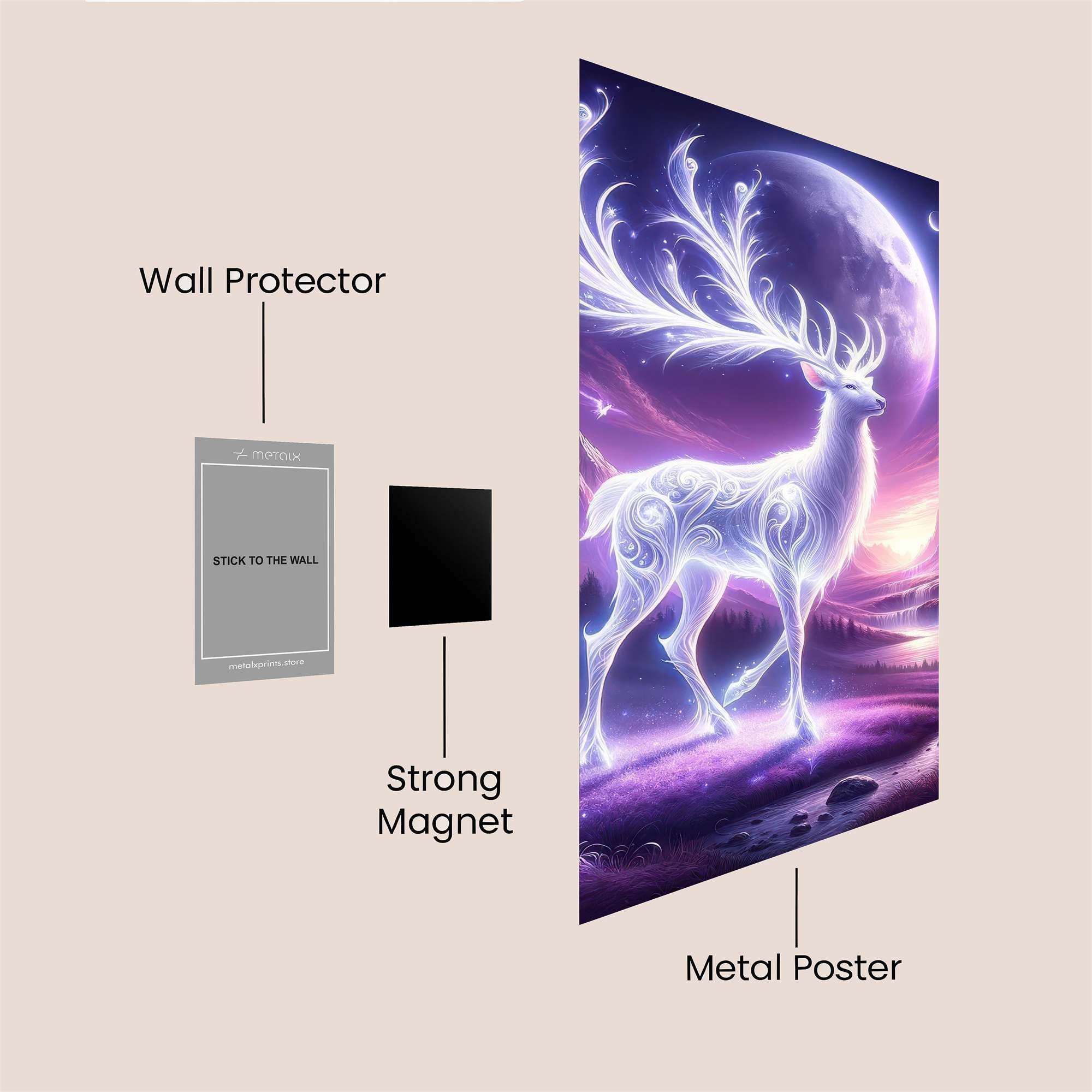 Luminous Majesty Safe Wall Magnetic / M