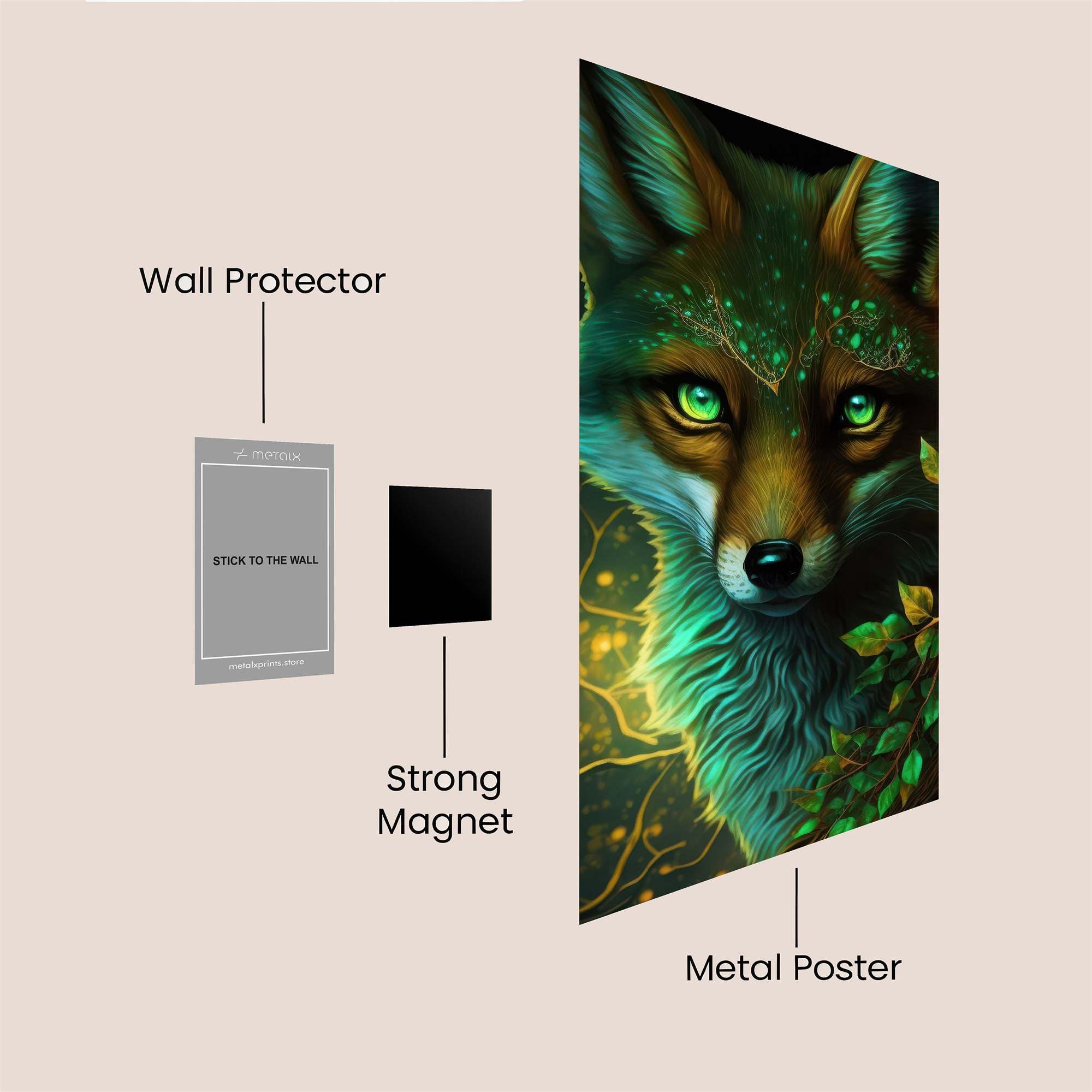 Forest Enigma Safe Wall Magnetic / M