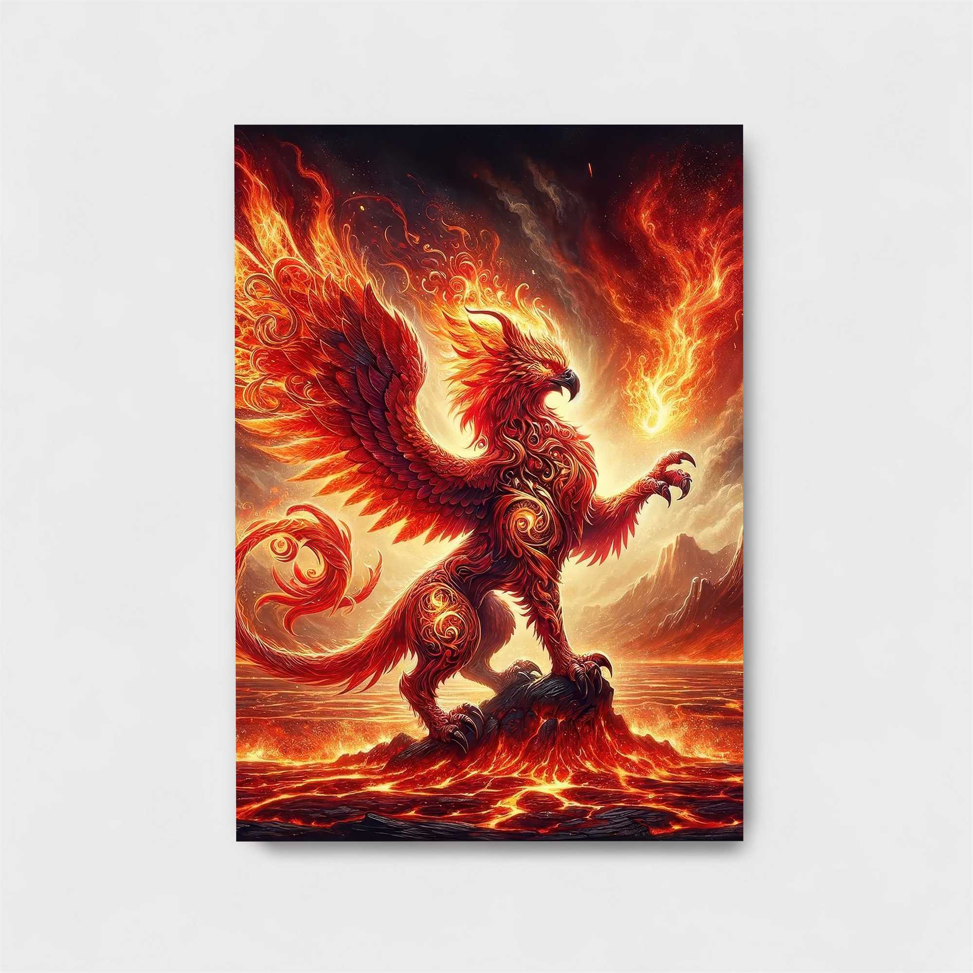 Phoenix Blaze Safe Wall Magnetic / M