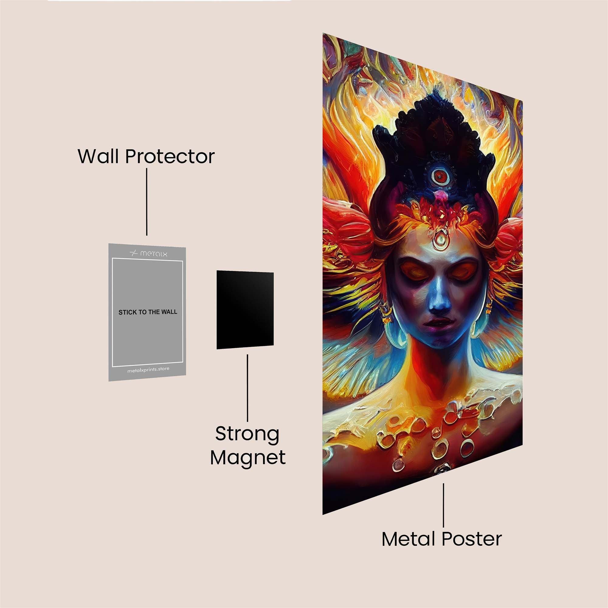 Divine Radiance Safe Wall Magnetic / M