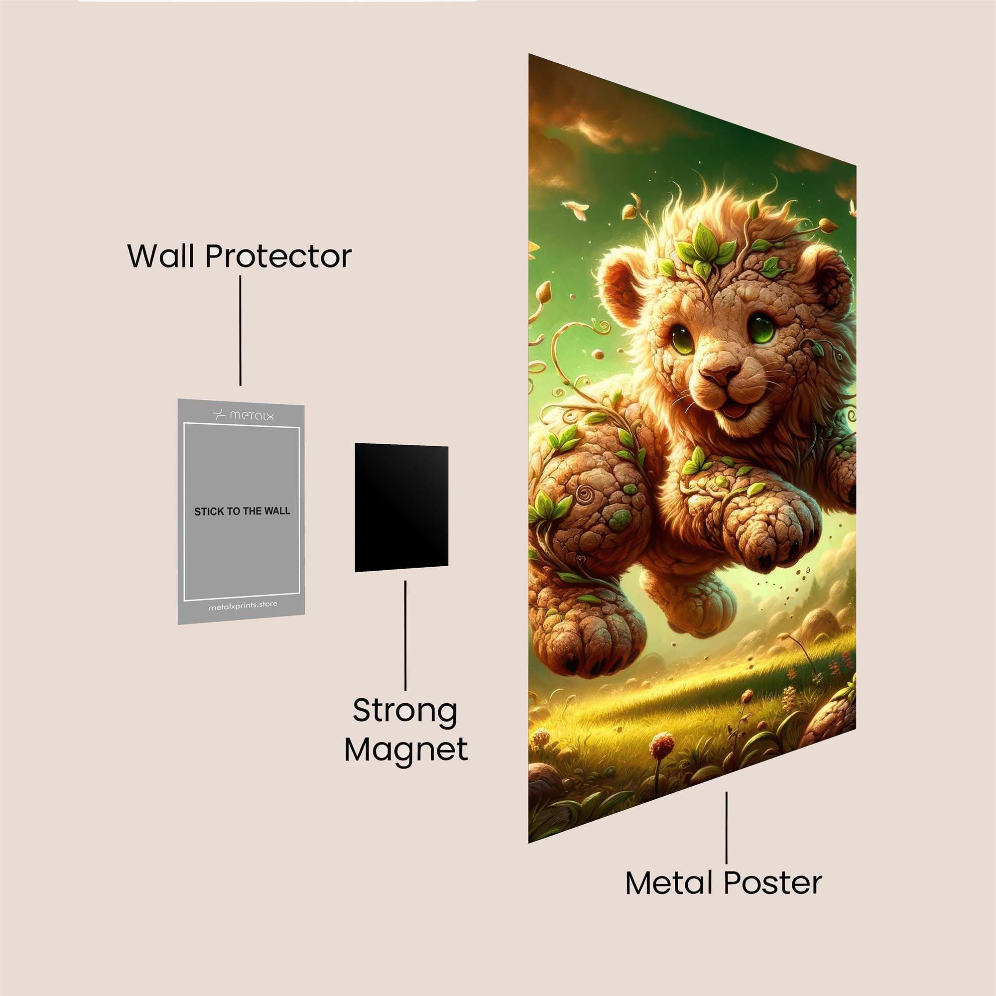 Nature's Joy Safe Wall Magnetic / M