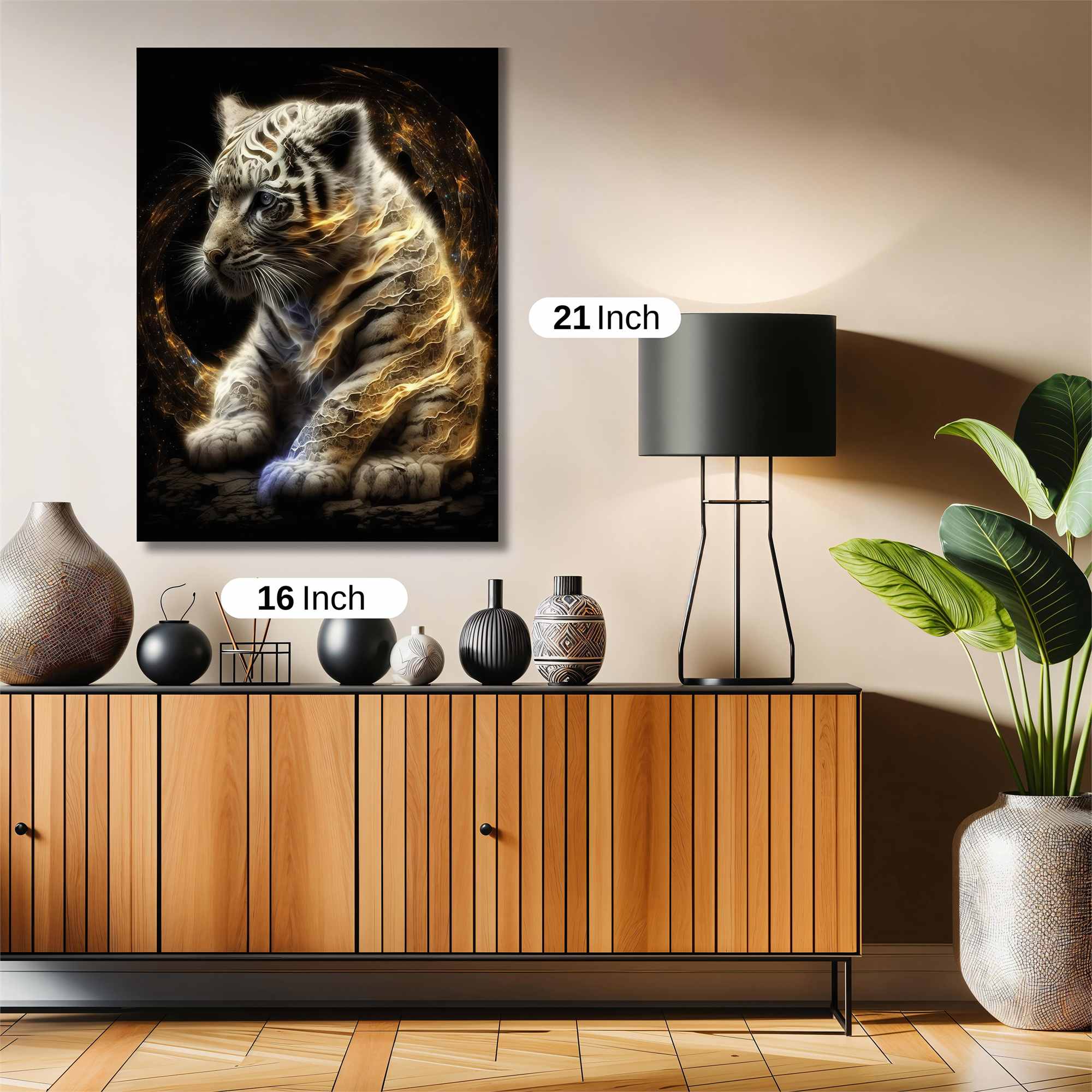 Tiger Serenity Safe Wall Magnetic / M