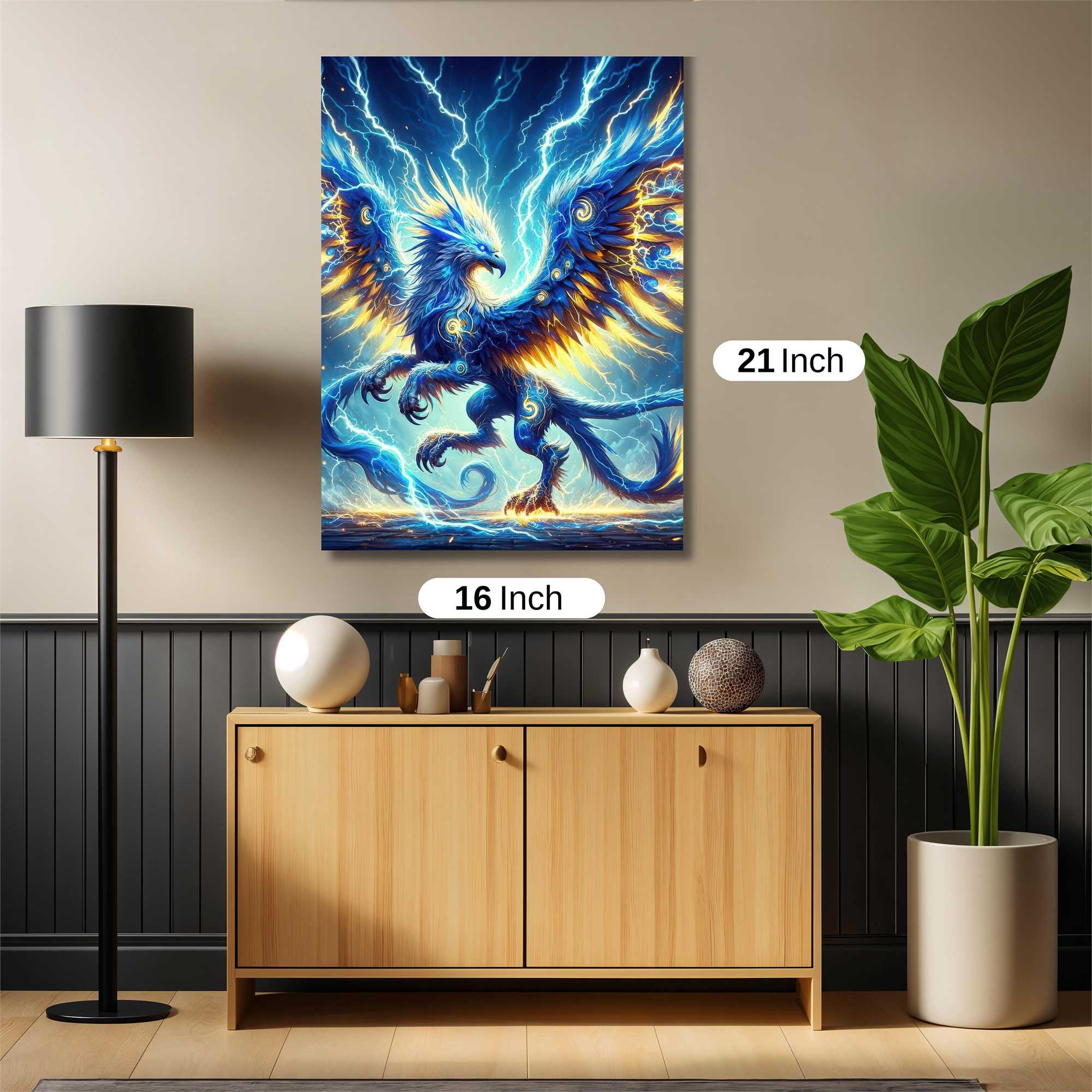 Phoenix Blaze Safe Wall Magnetic / M