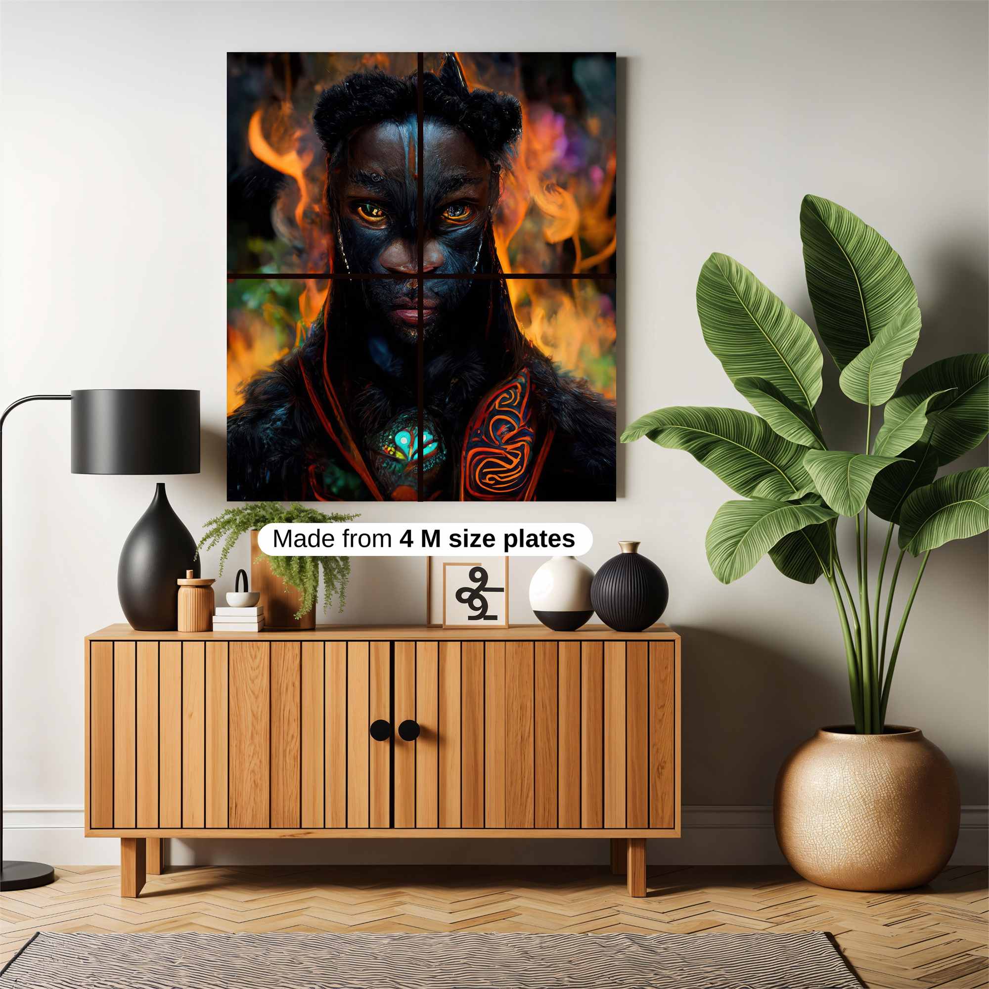 Panther Fierce Safe Wall Magnetic / M