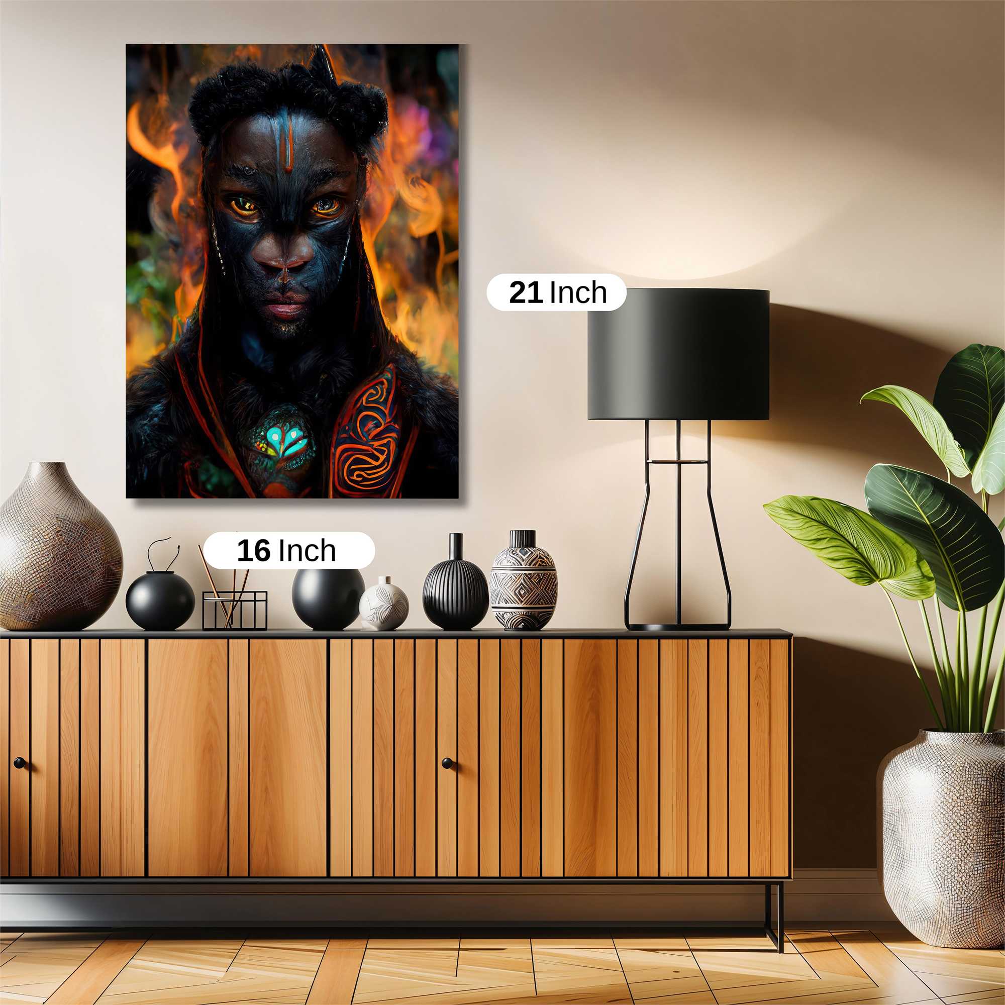 Panther Fierce Safe Wall Magnetic / M