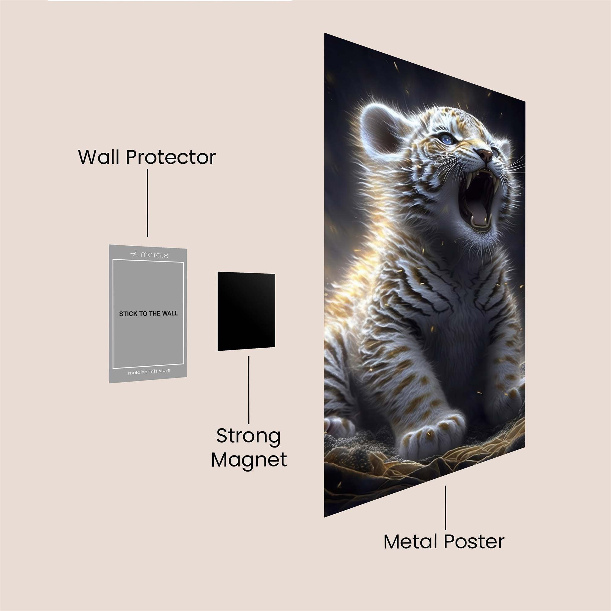 Cub Radiance Safe Wall Magnetic / M