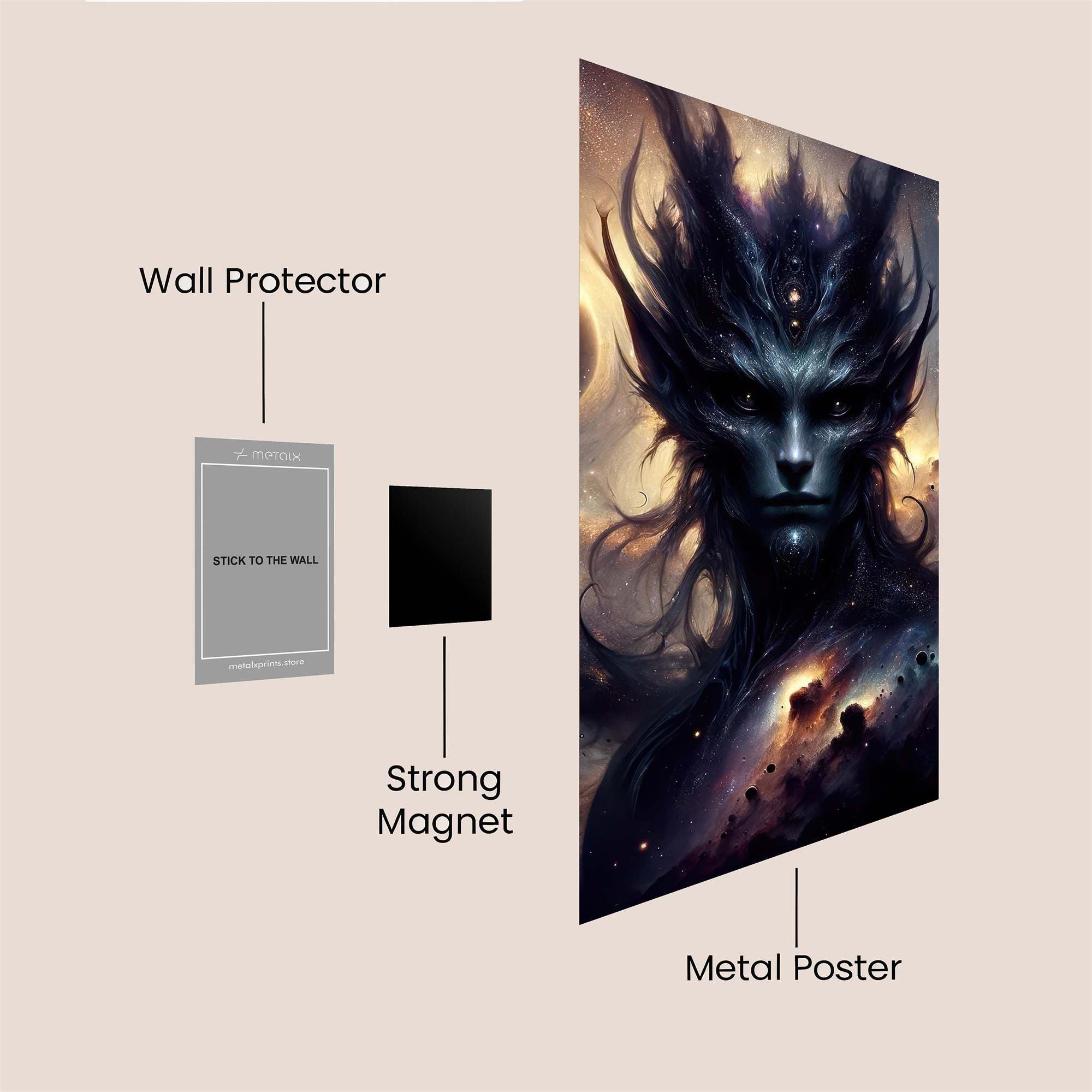 Cosmic Dread Safe Wall Magnetic / M