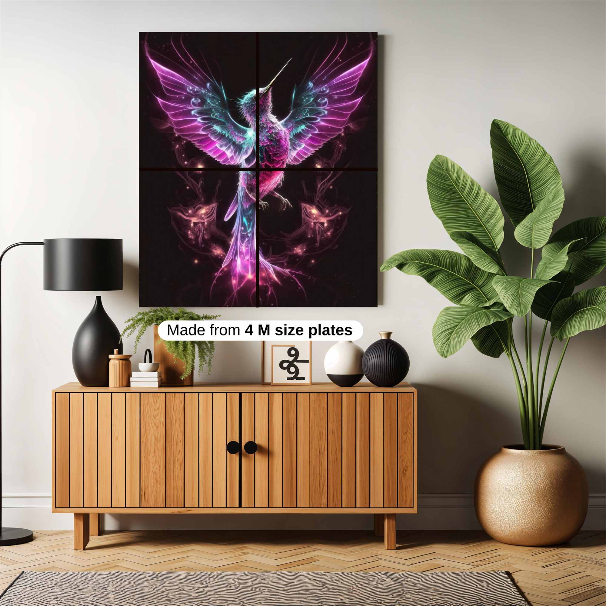Hummingbird Radiance Safe Wall Magnetic / M