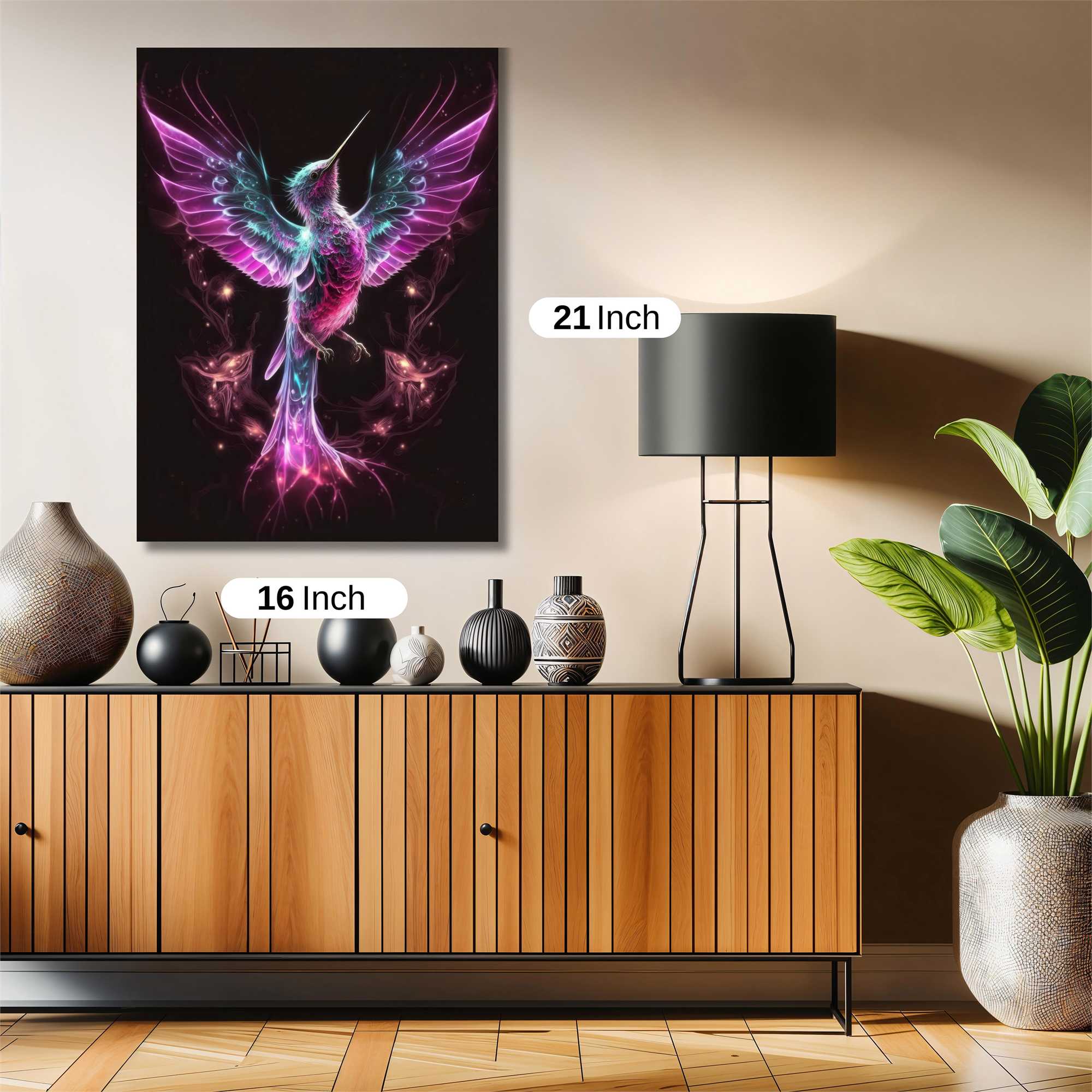 Hummingbird Radiance Safe Wall Magnetic / M