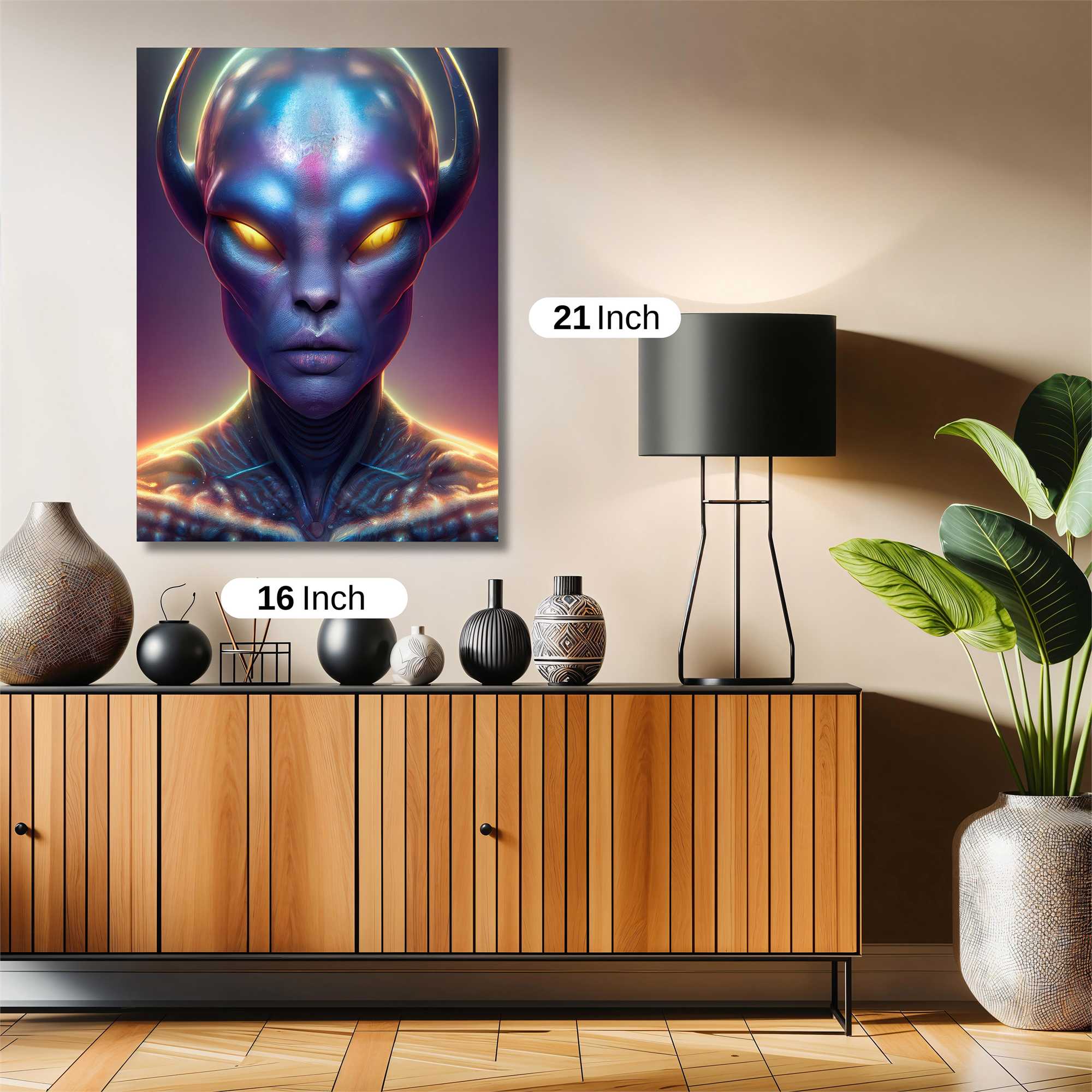 Alien Serenity Safe Wall Magnetic / M