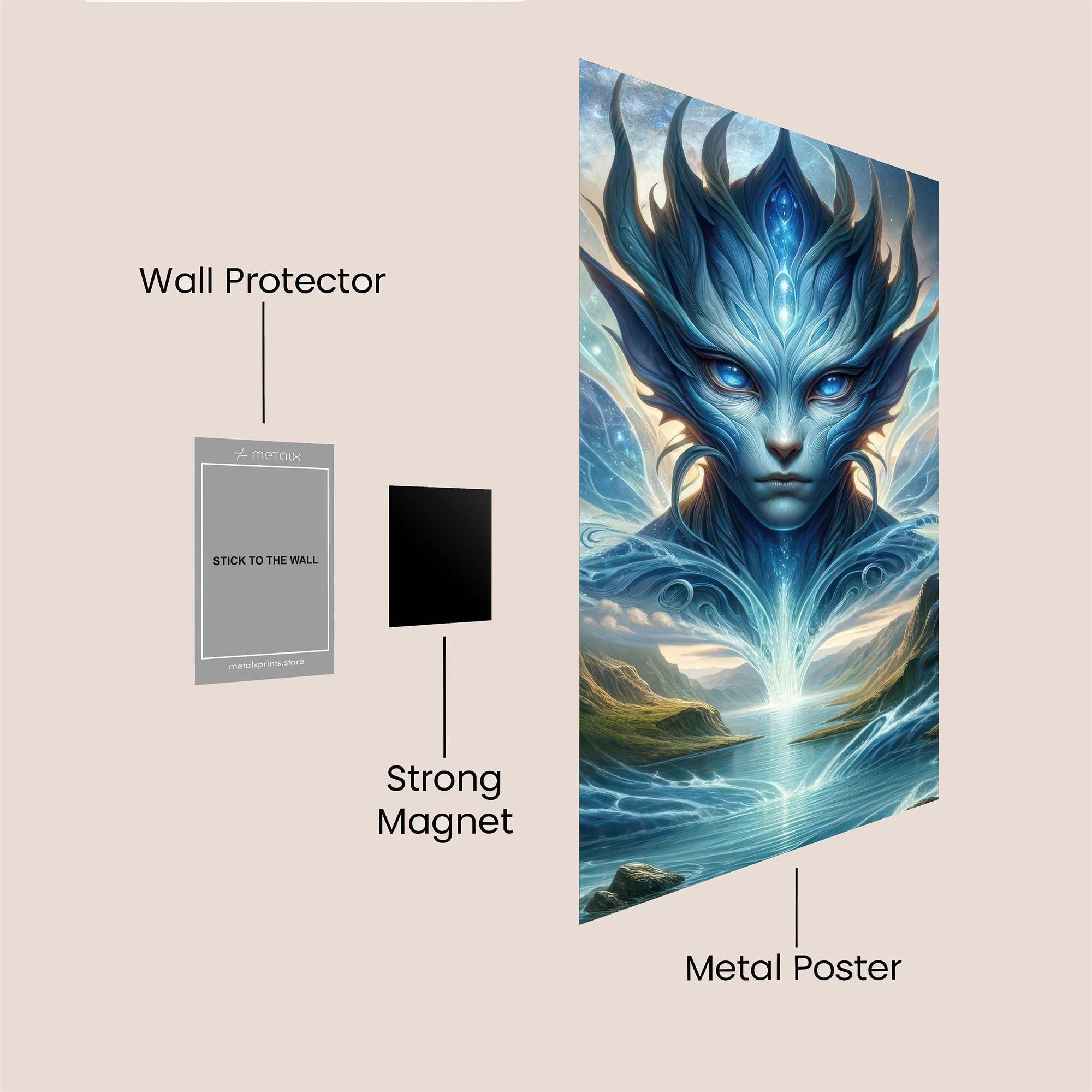 Fae Serenity Safe Wall Magnetic / M