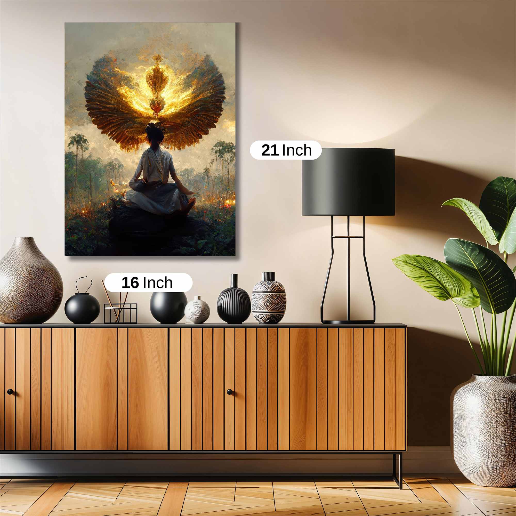 Phoenix Rebirth Safe Wall Magnetic / M