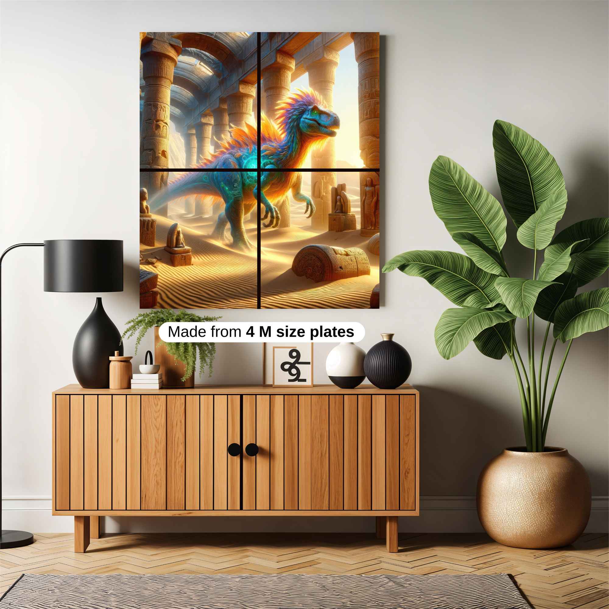 Dinosaur Majesty Safe Wall Magnetic / M