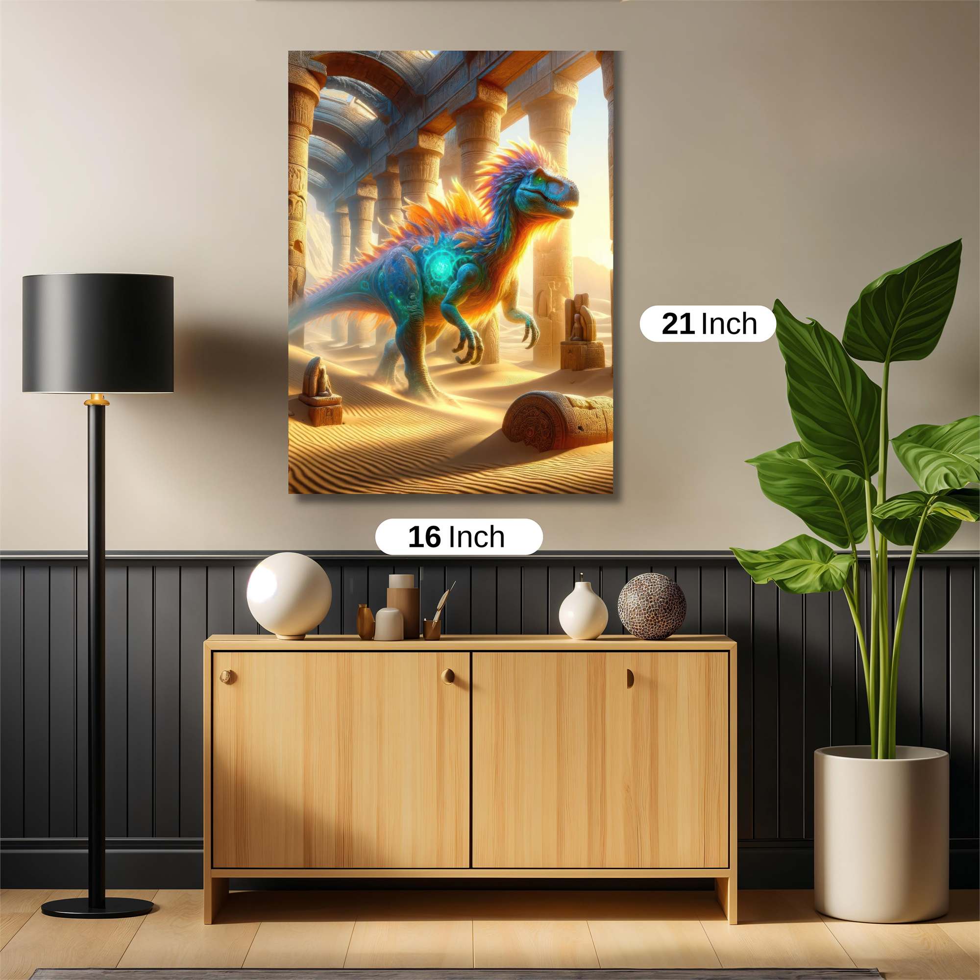 Dinosaur Majesty Safe Wall Magnetic / M