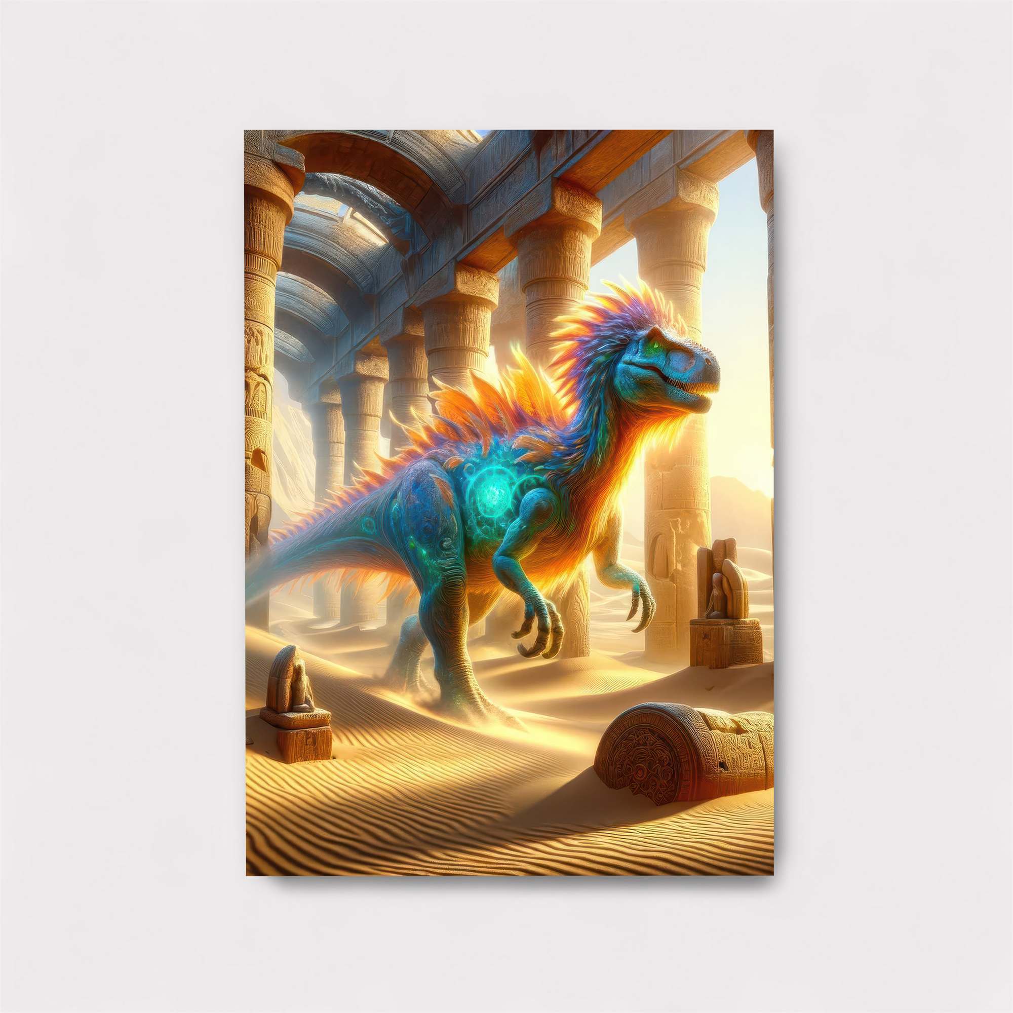 Dinosaur Majesty Safe Wall Magnetic / M