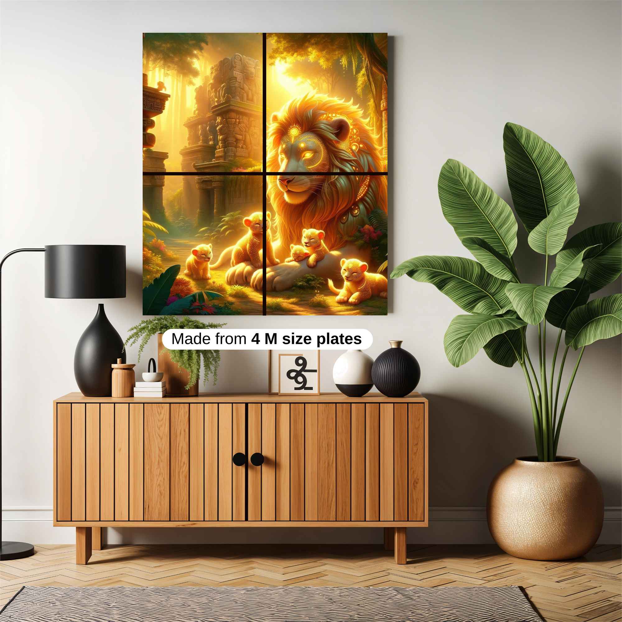 Lion Serenity Safe Wall Magnetic / M