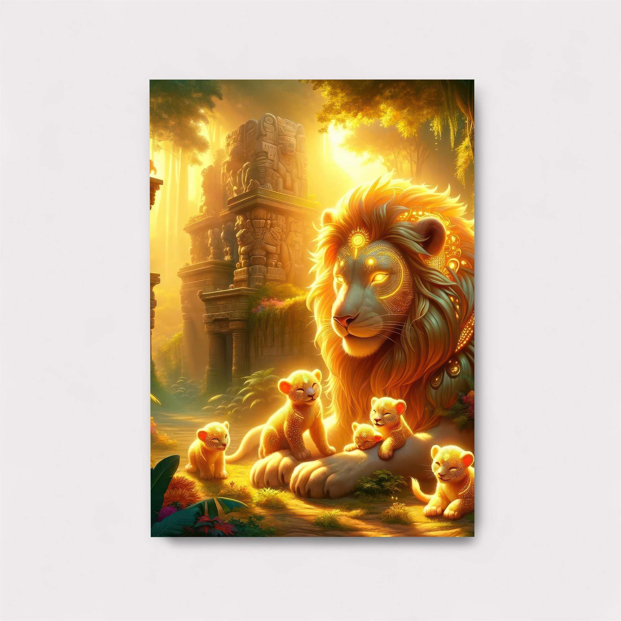 Lion Serenity Safe Wall Magnetic / M