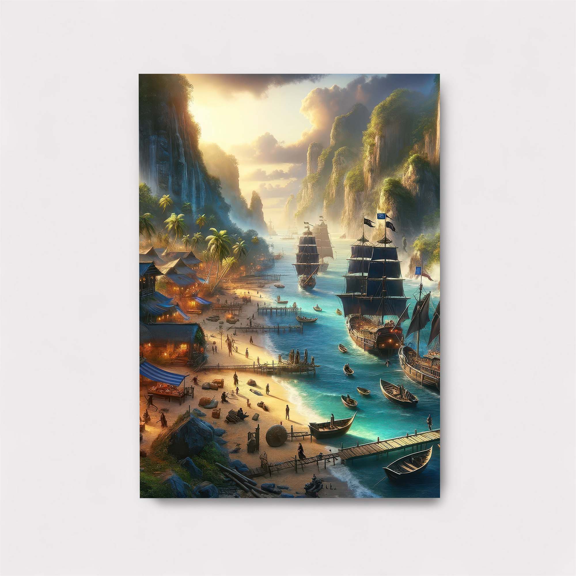 Pirate's Haven Safe Wall Magnetic / M