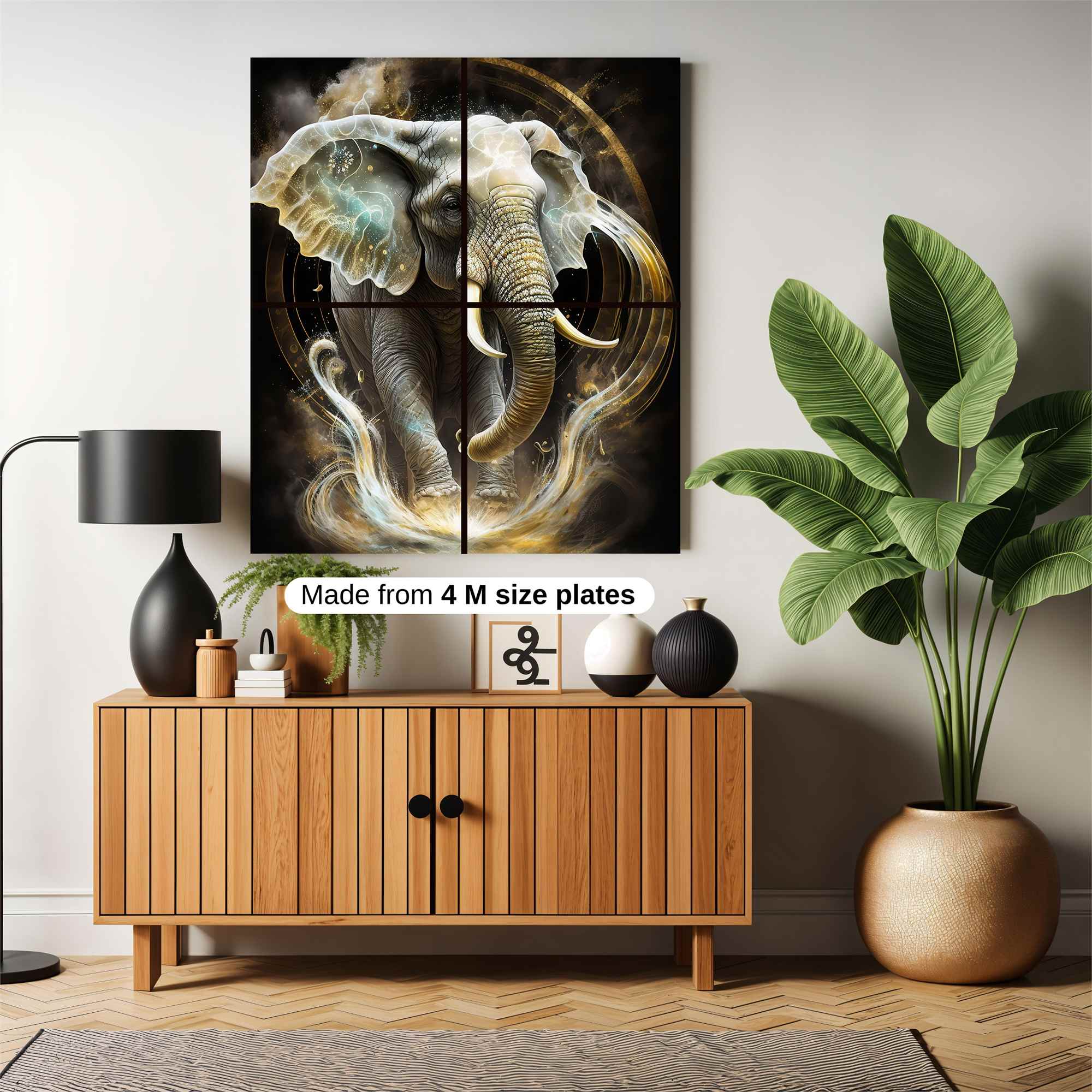 Elephant Radiance Safe Wall Magnetic / M