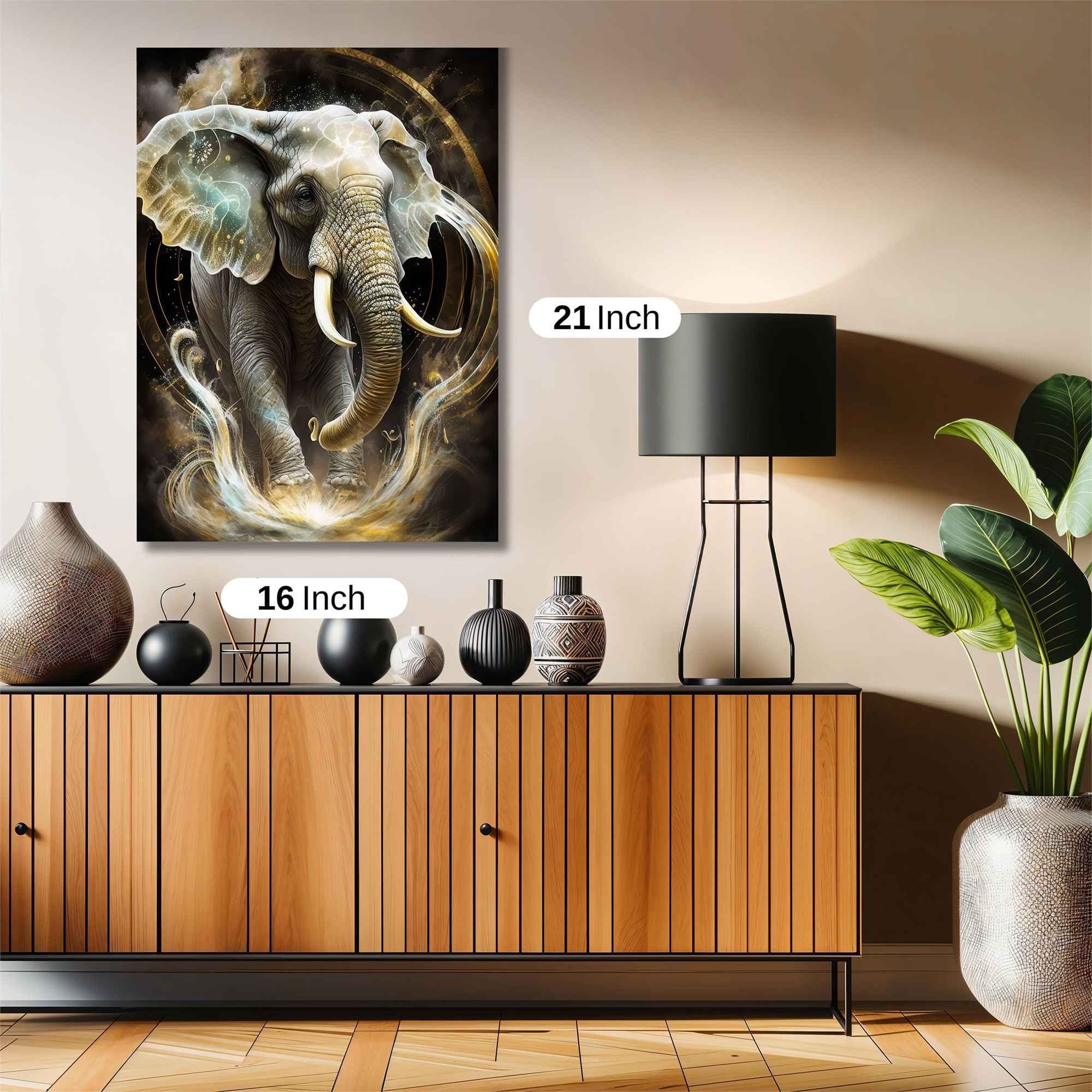 Elephant Radiance Safe Wall Magnetic / M