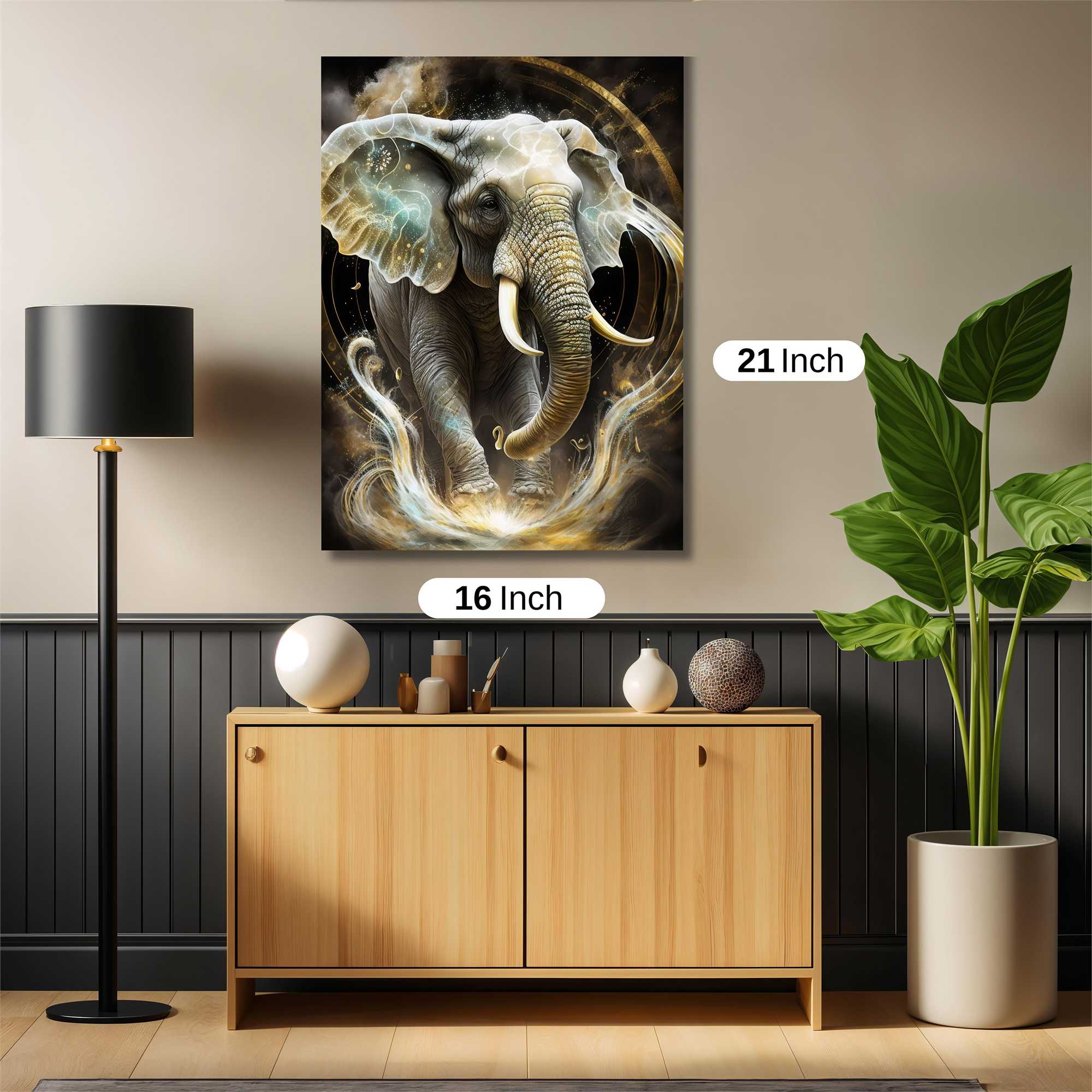 Elephant Radiance Safe Wall Magnetic / M