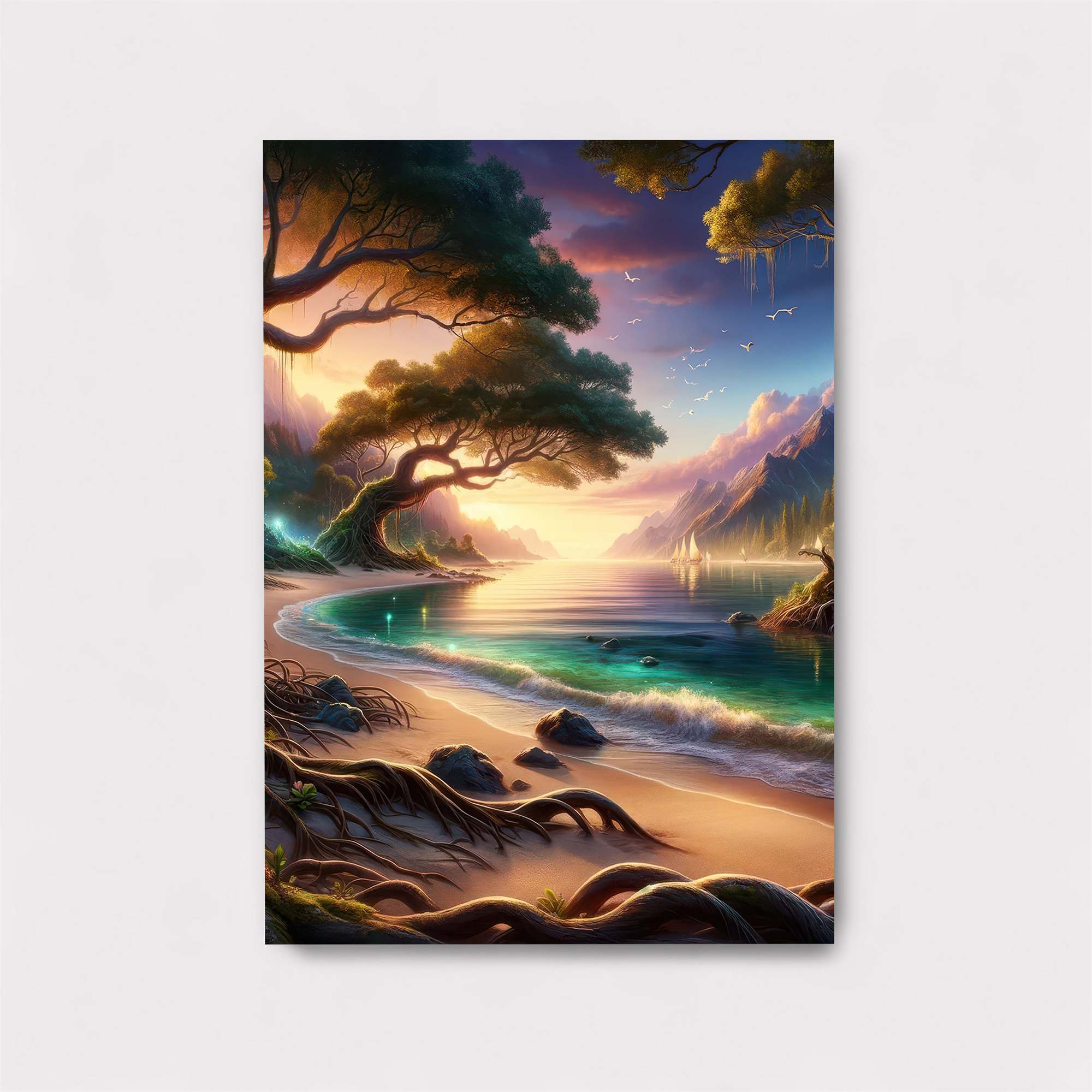 Sunset Serenity Safe Wall Magnetic / M