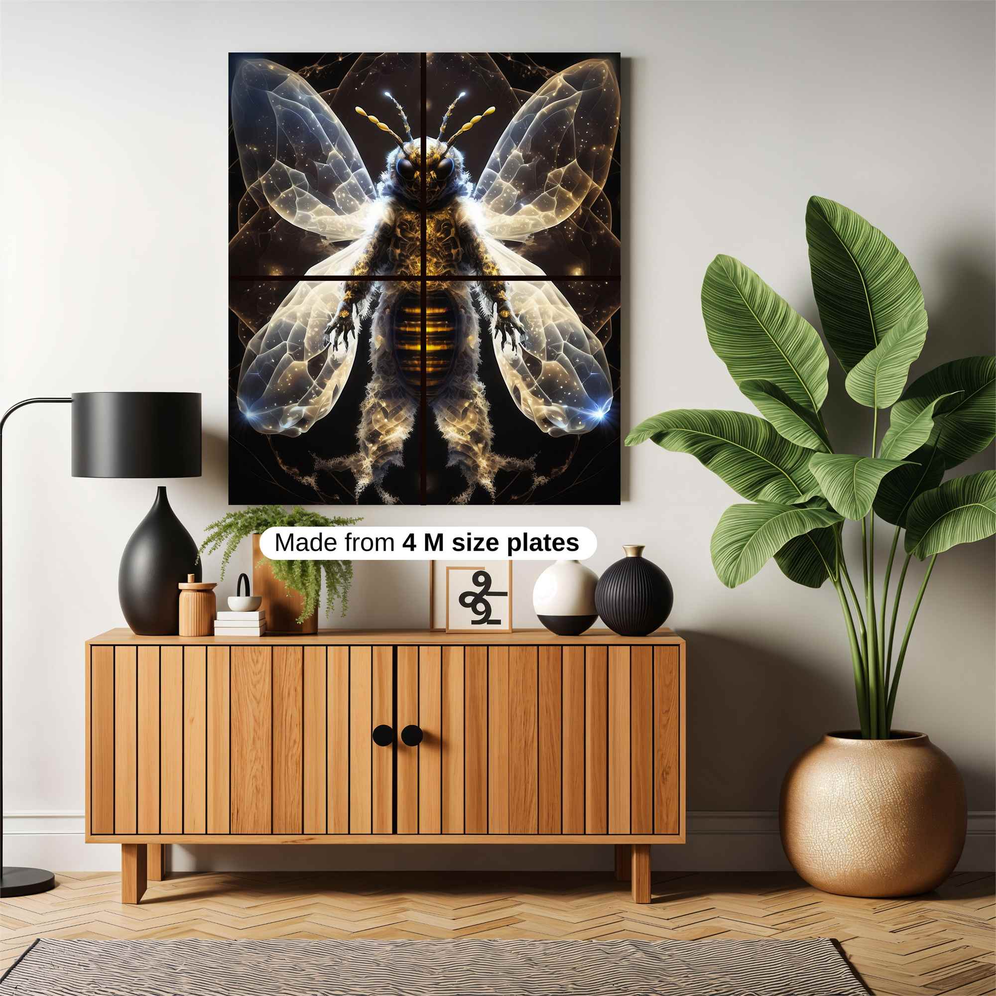 Bee Enigma Safe Wall Magnetic / M