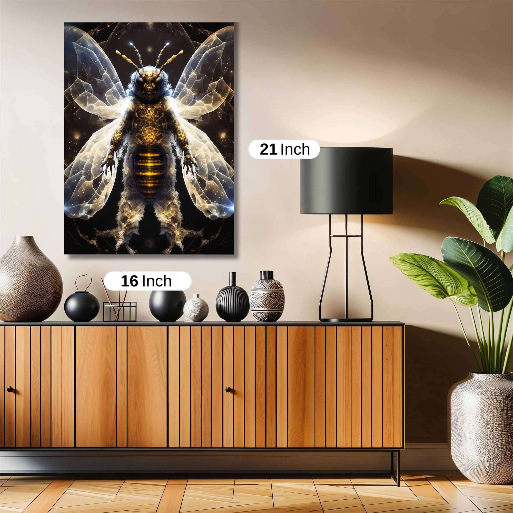 Bee Enigma Safe Wall Magnetic / M