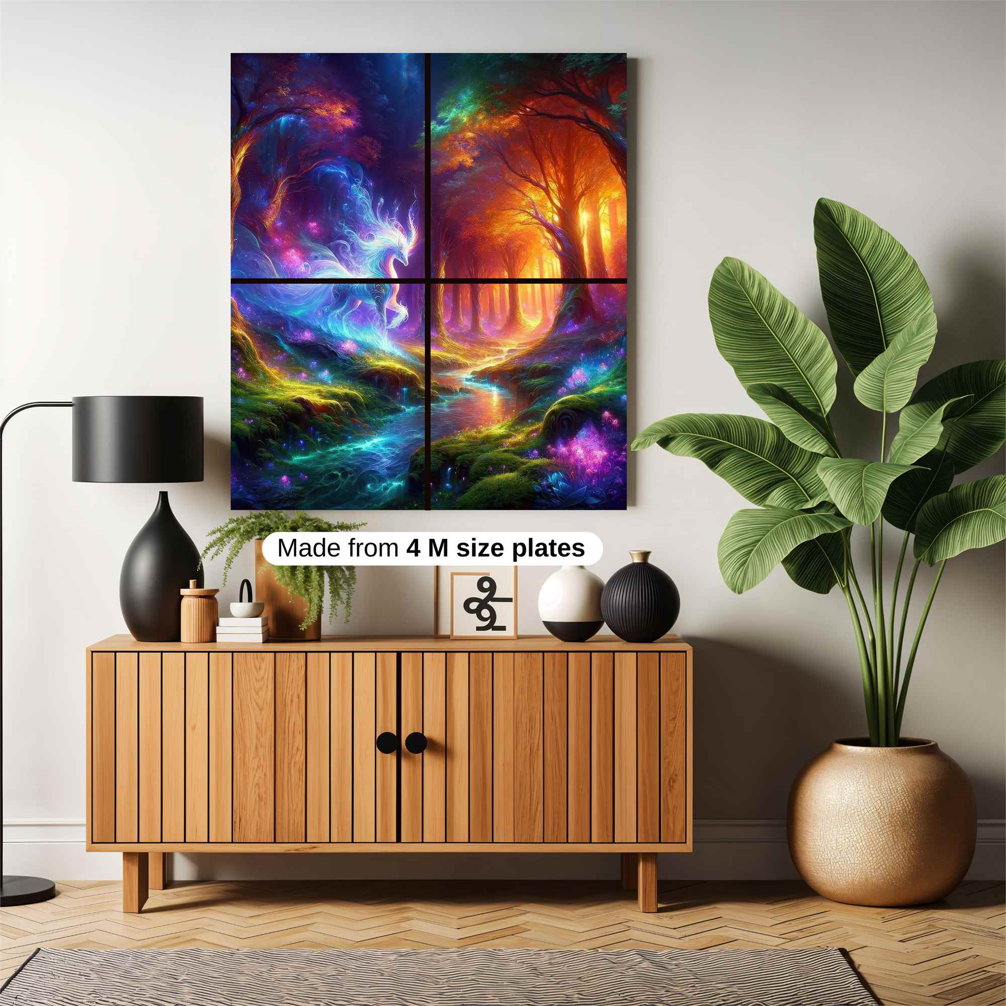 Unicorn Enchantment Safe Wall Magnetic / M