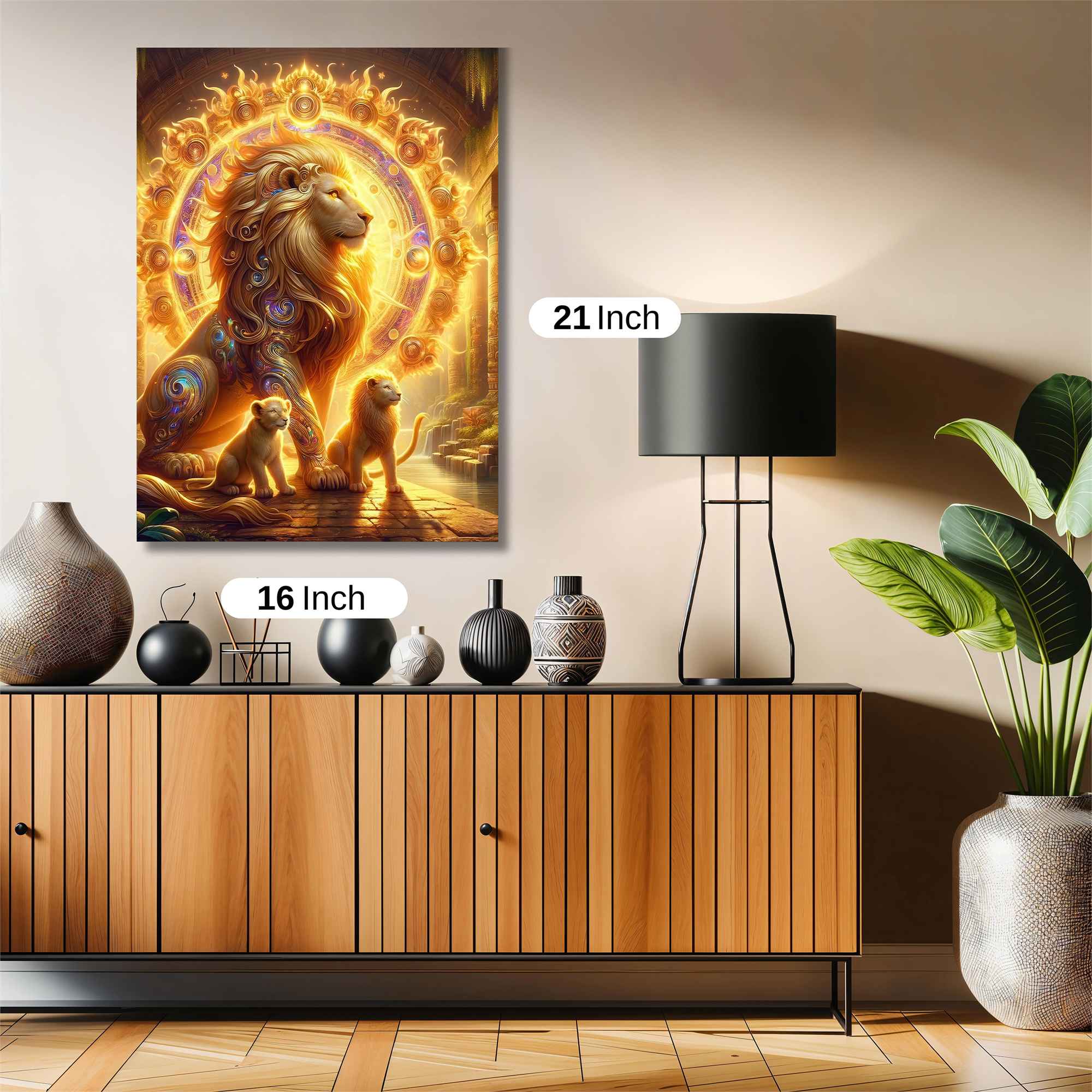 Lion Radiance Safe Wall Magnetic / M