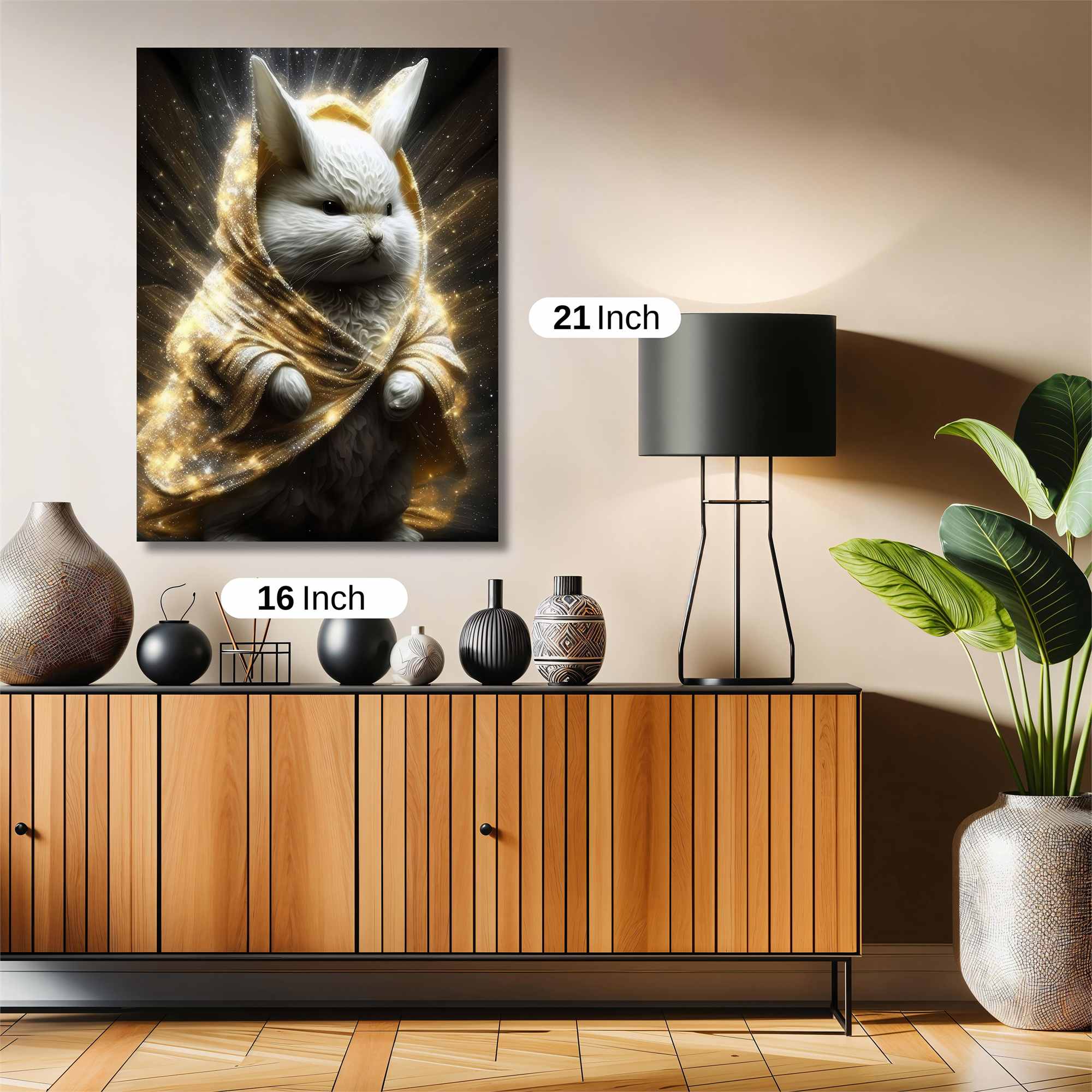 Celestial Bunny Safe Wall Magnetic / M