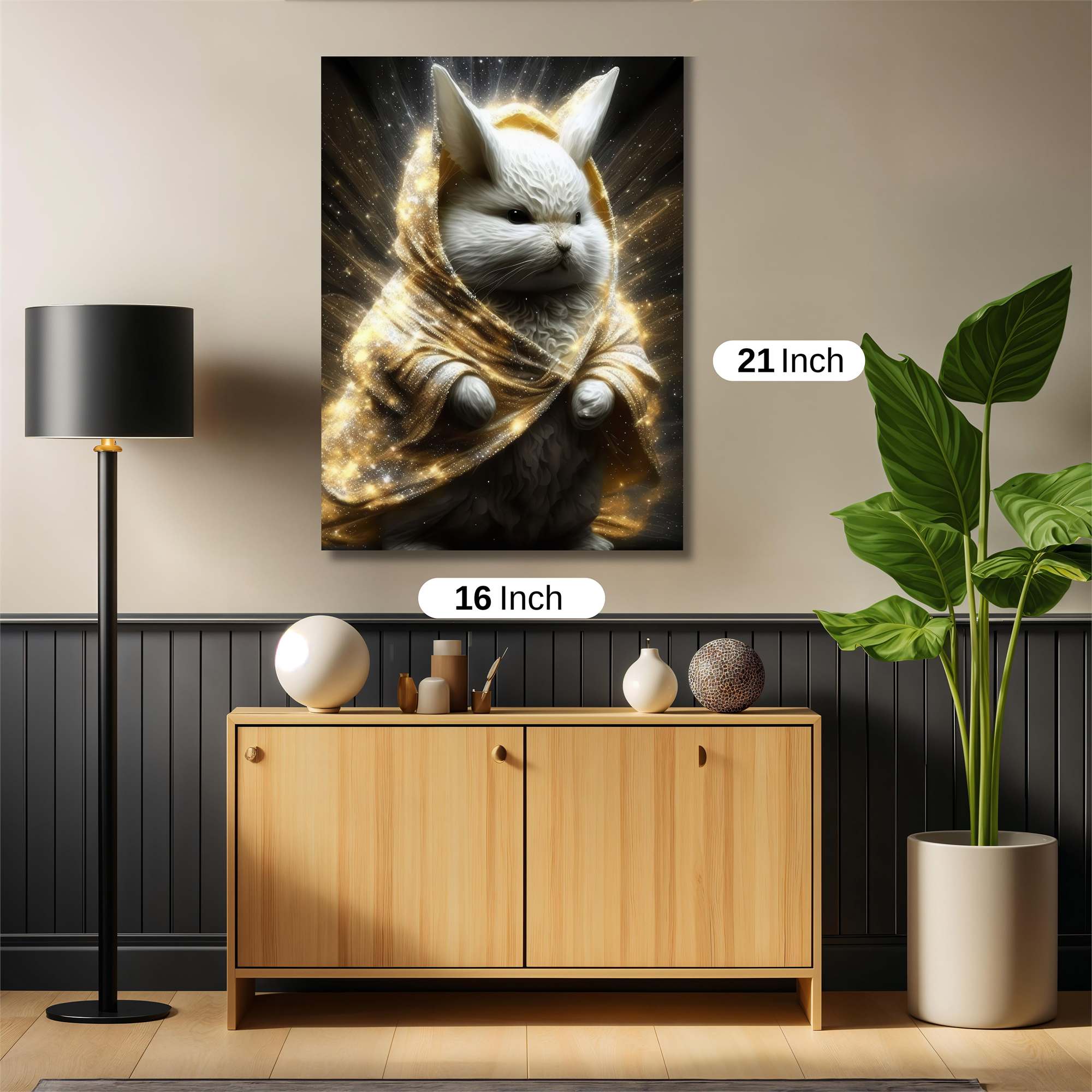 Celestial Bunny Safe Wall Magnetic / M