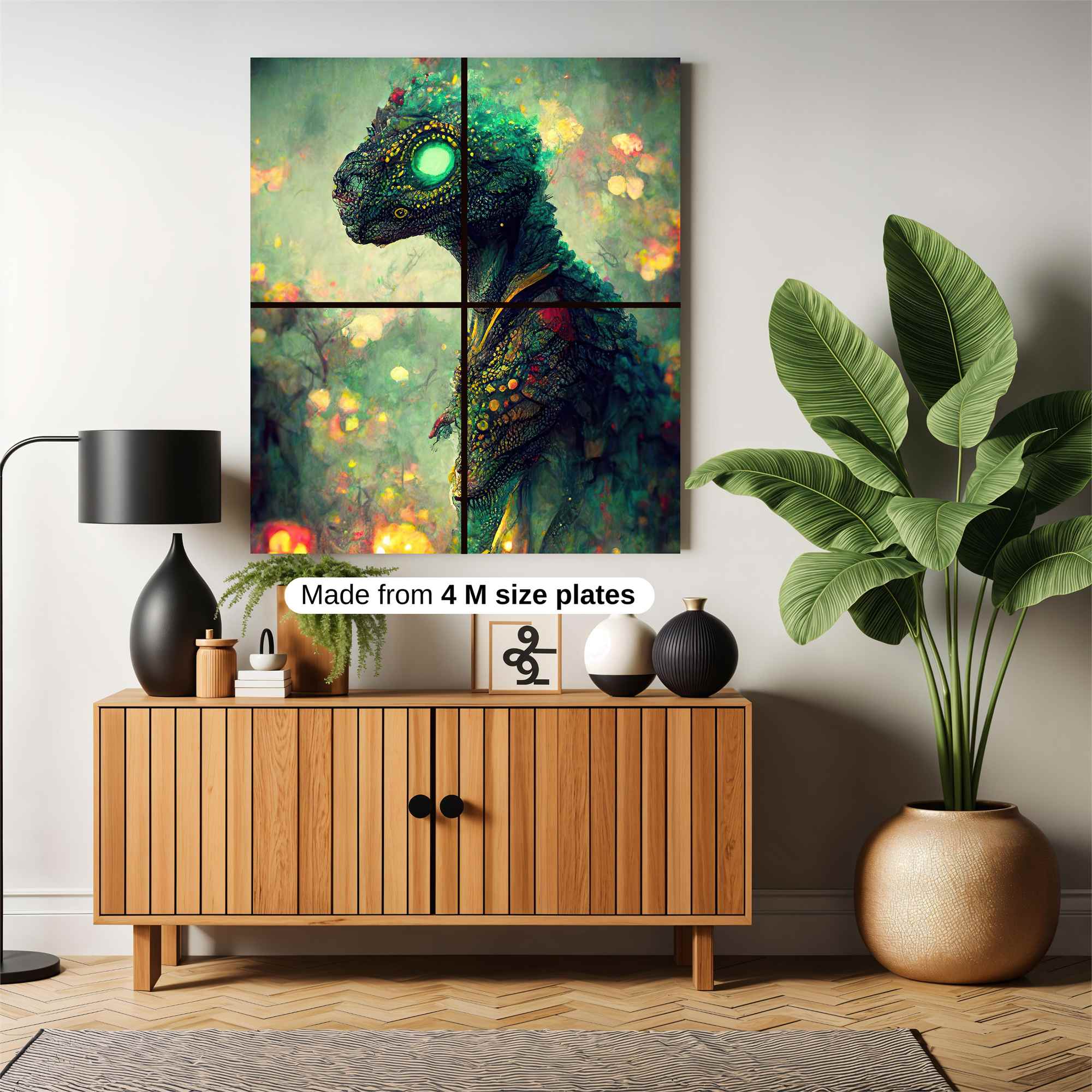 Glow Wyrm Safe Wall Magnetic / M