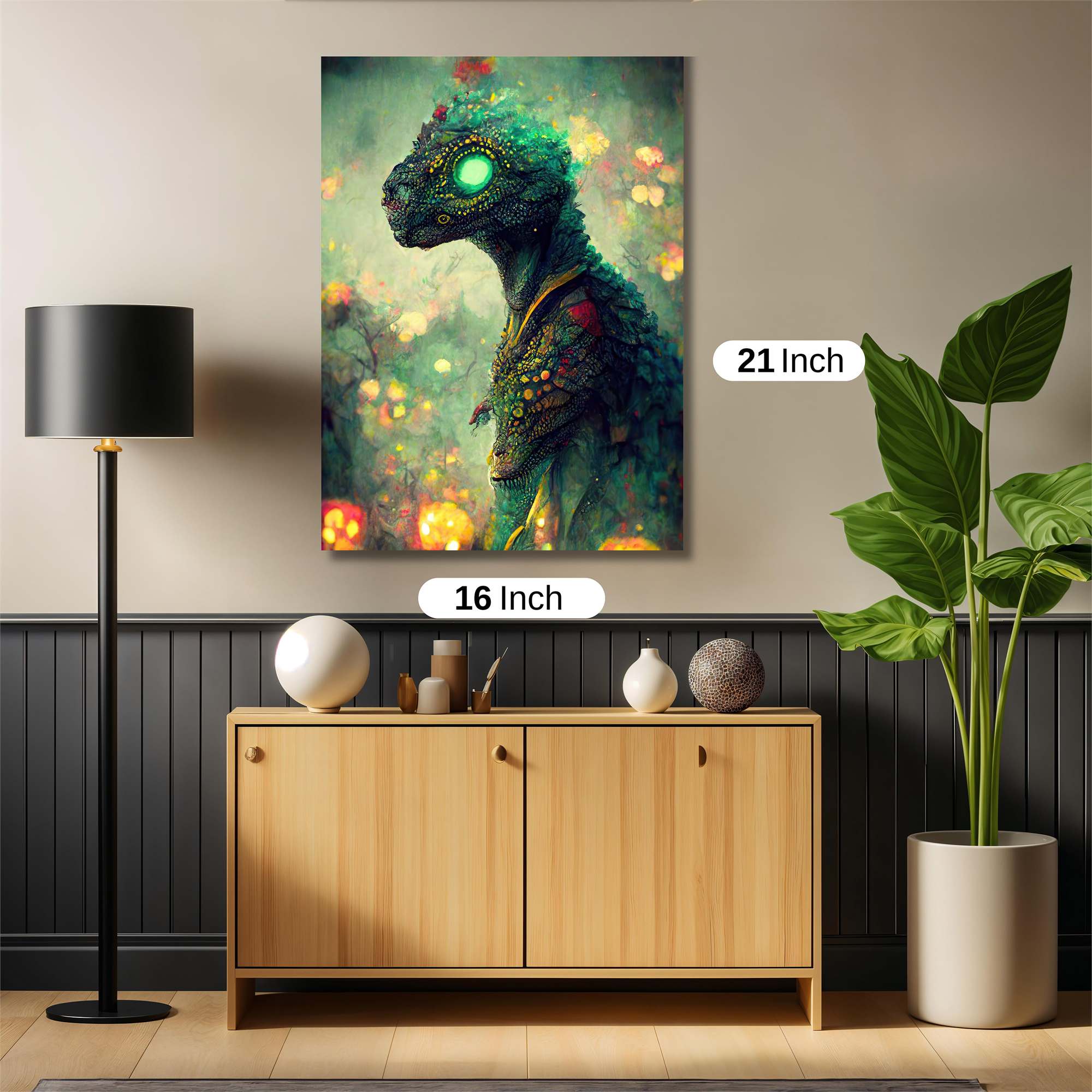 Glow Wyrm Safe Wall Magnetic / M