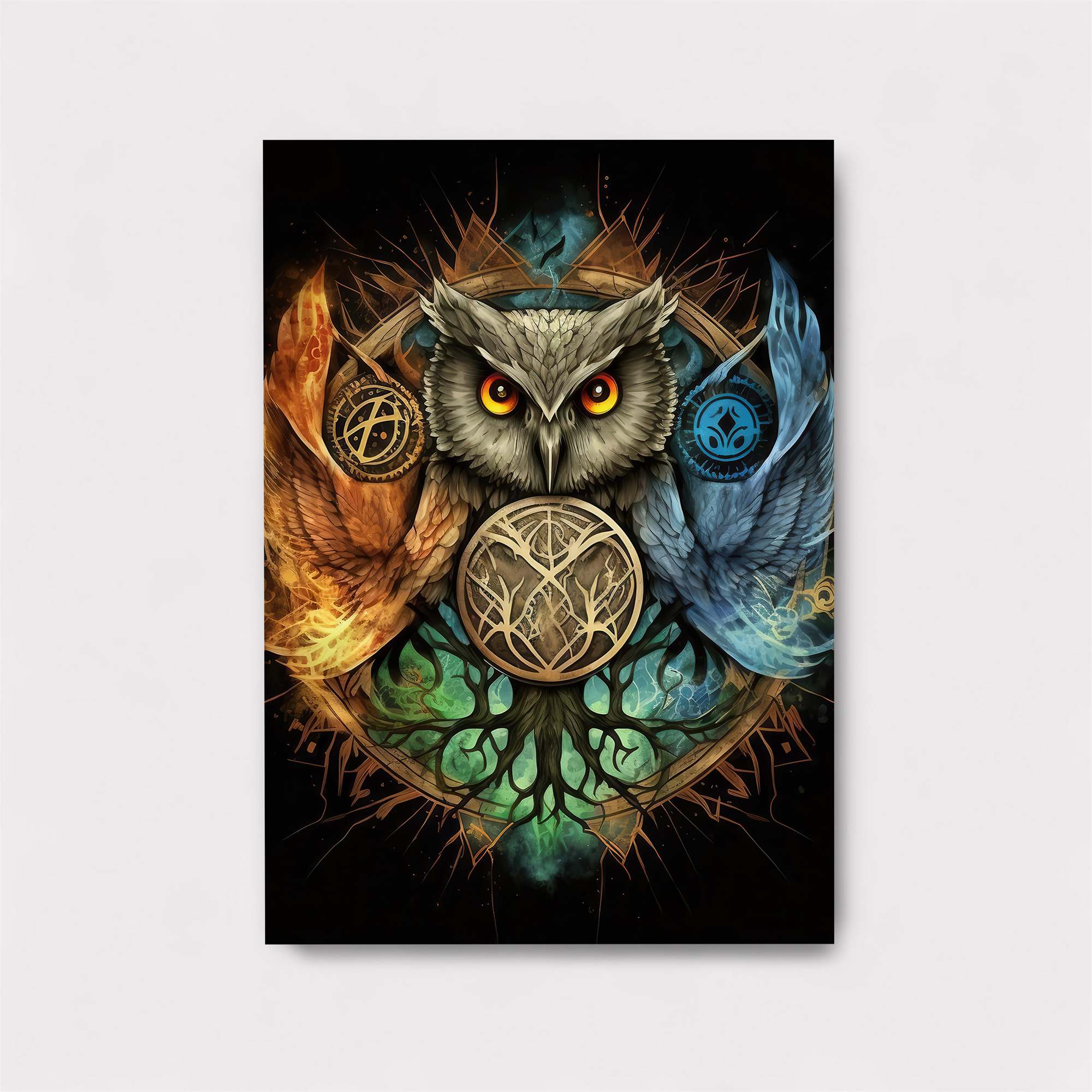 Owl Enigma Safe Wall Magnetic / M