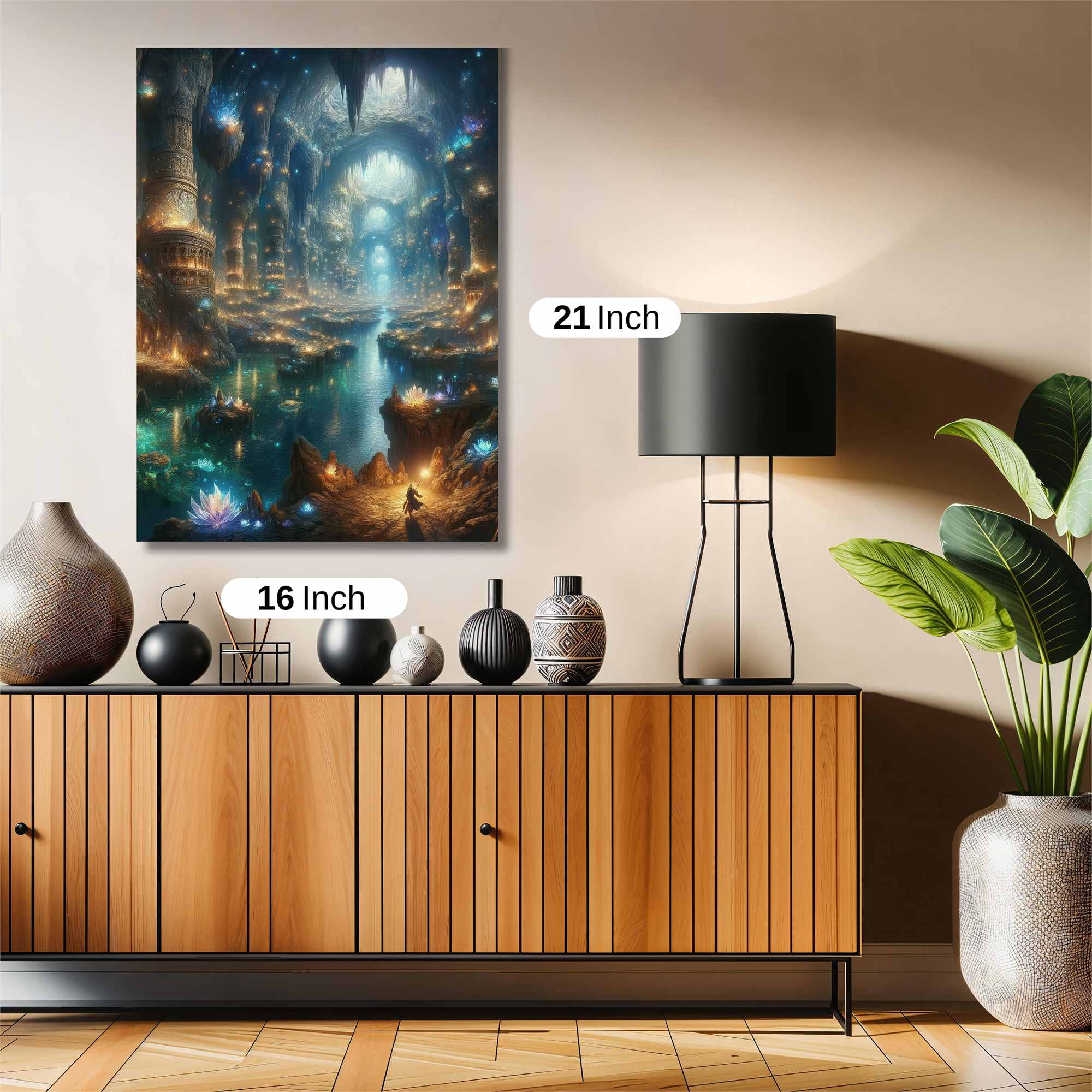 Cavernous Serenity Safe Wall Magnetic / M