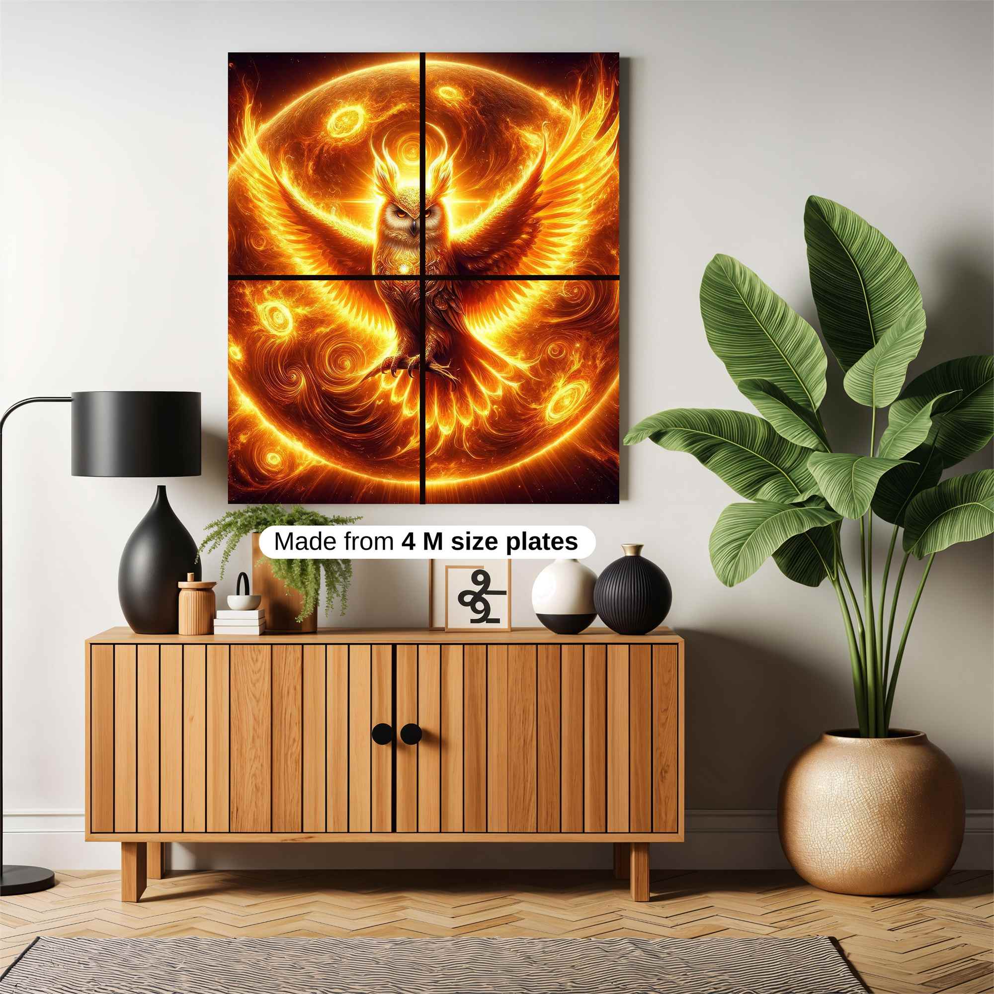 Owl Radiance Safe Wall Magnetic / M