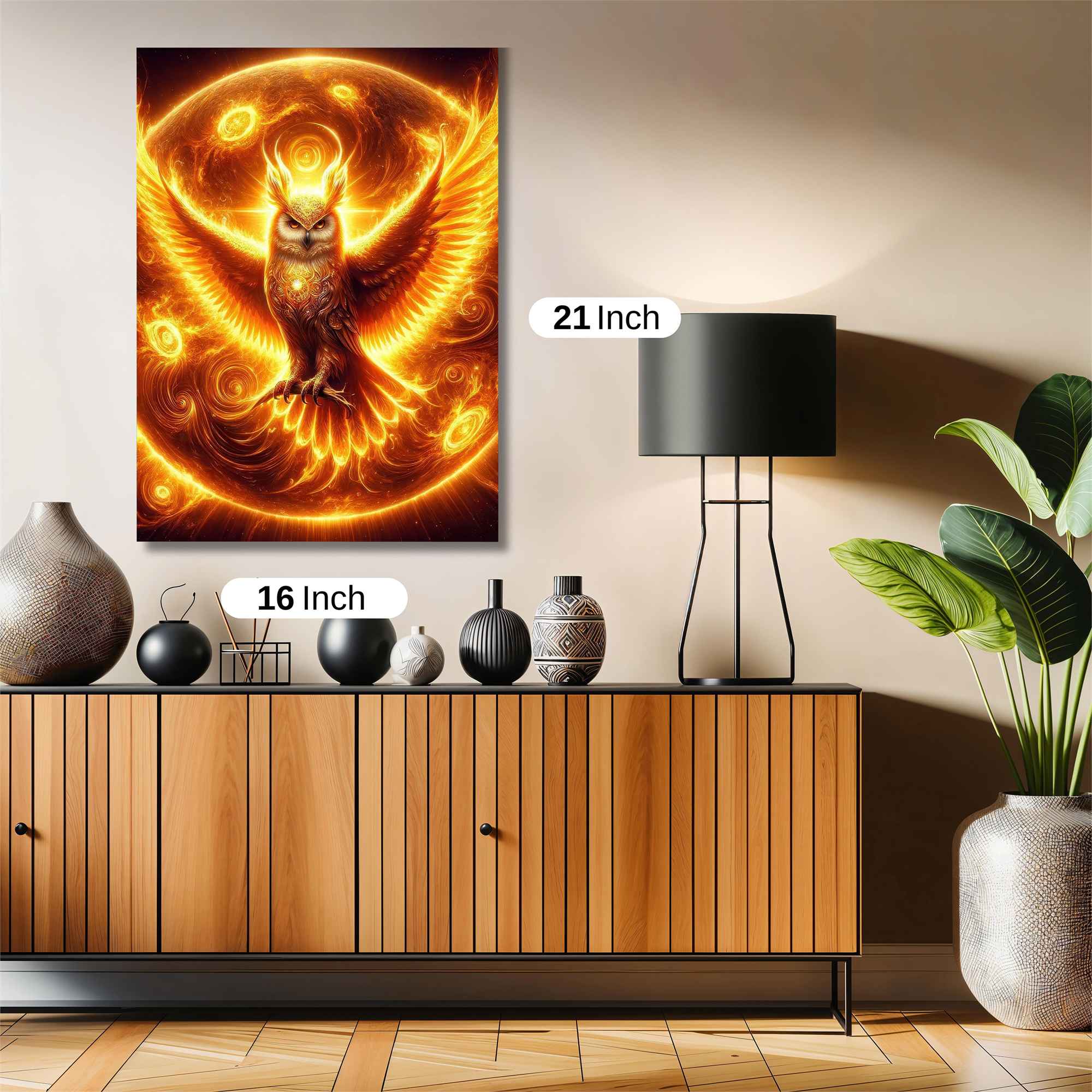 Owl Radiance Safe Wall Magnetic / M