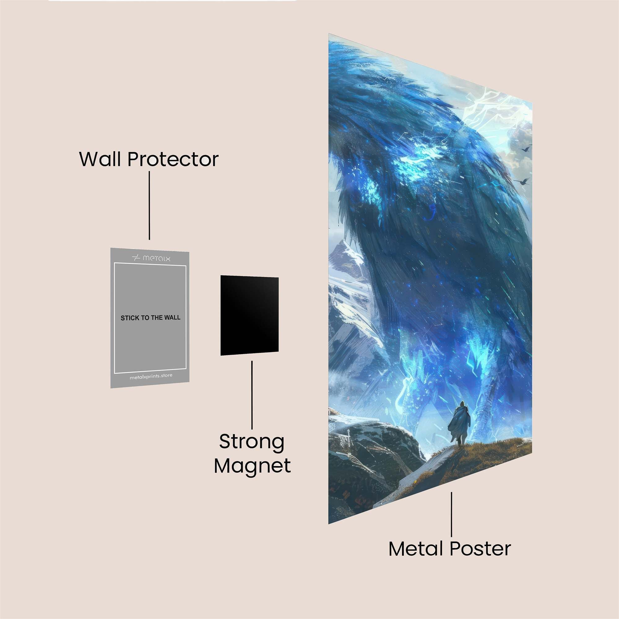 Frostwing Majesty Safe Wall Magnetic / M