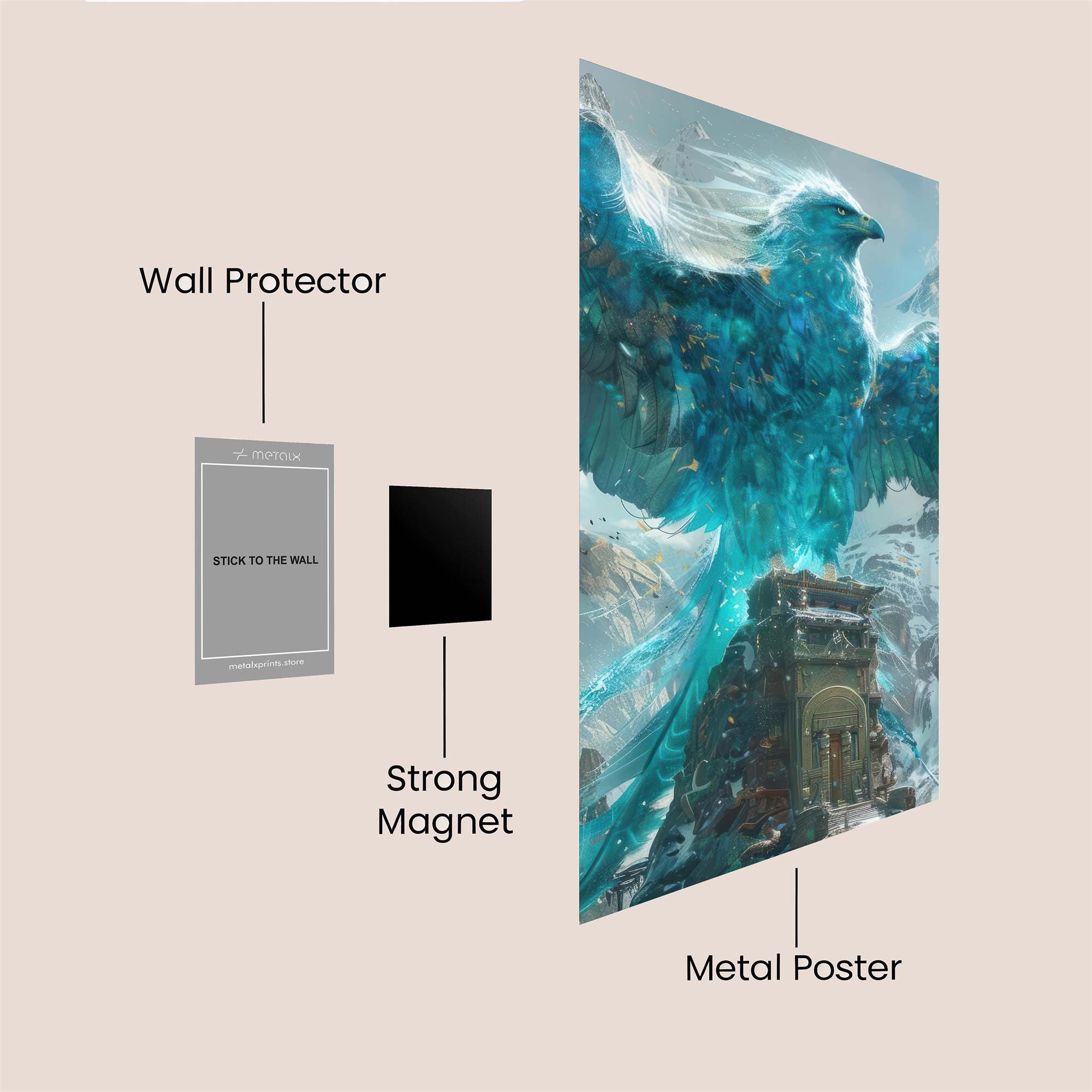 Phoenix Serenity Safe Wall Magnetic / M