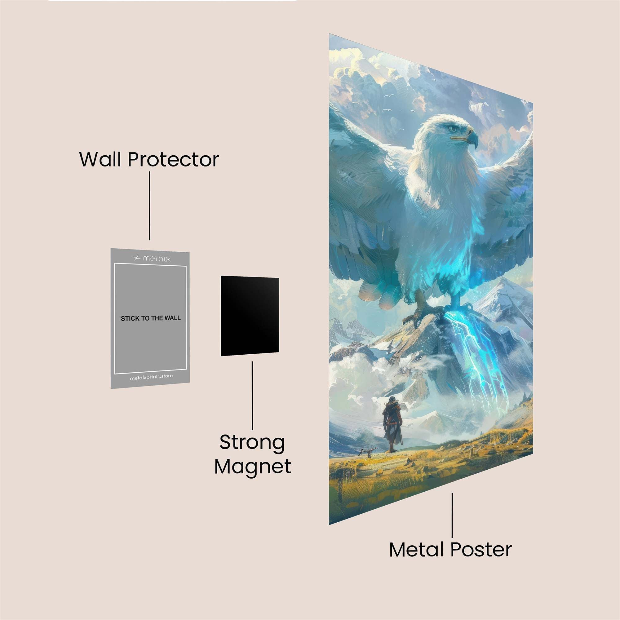 Eagle Radiance Safe Wall Magnetic / M