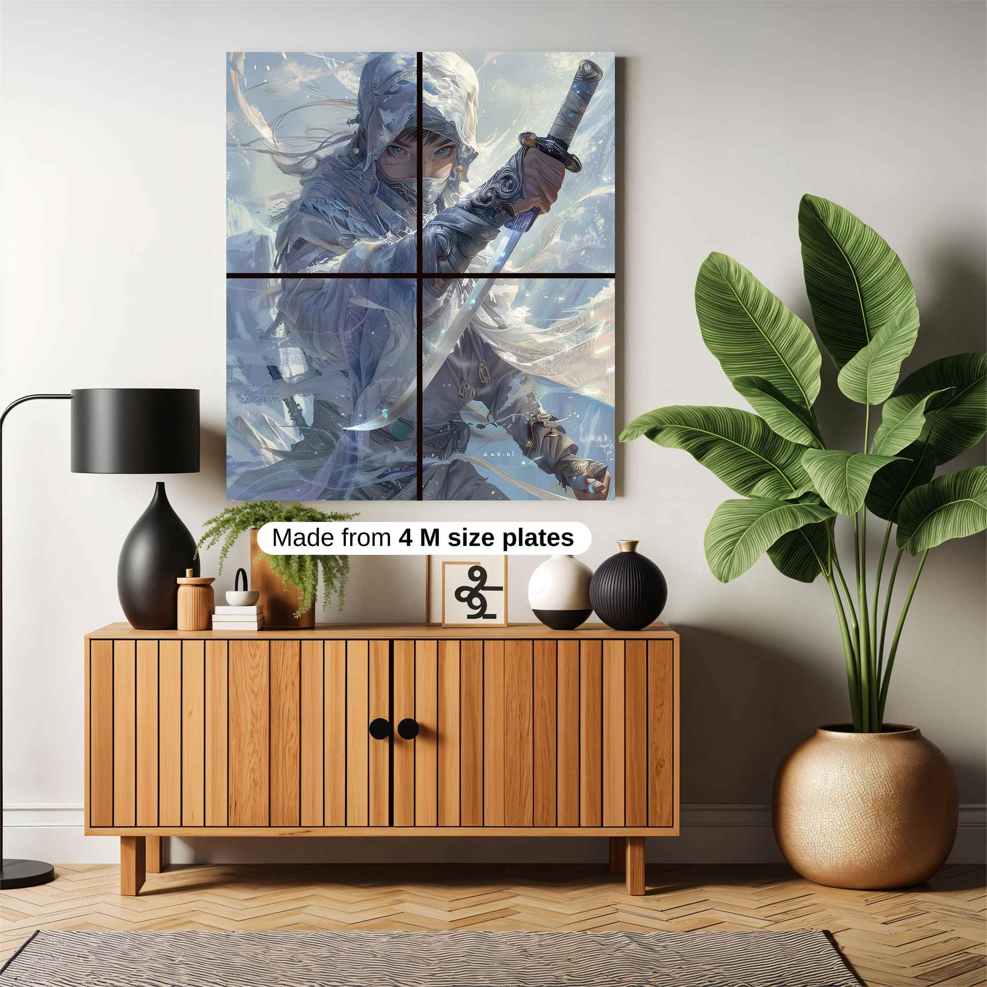 Snow Ninja Safe Wall Magnetic / M