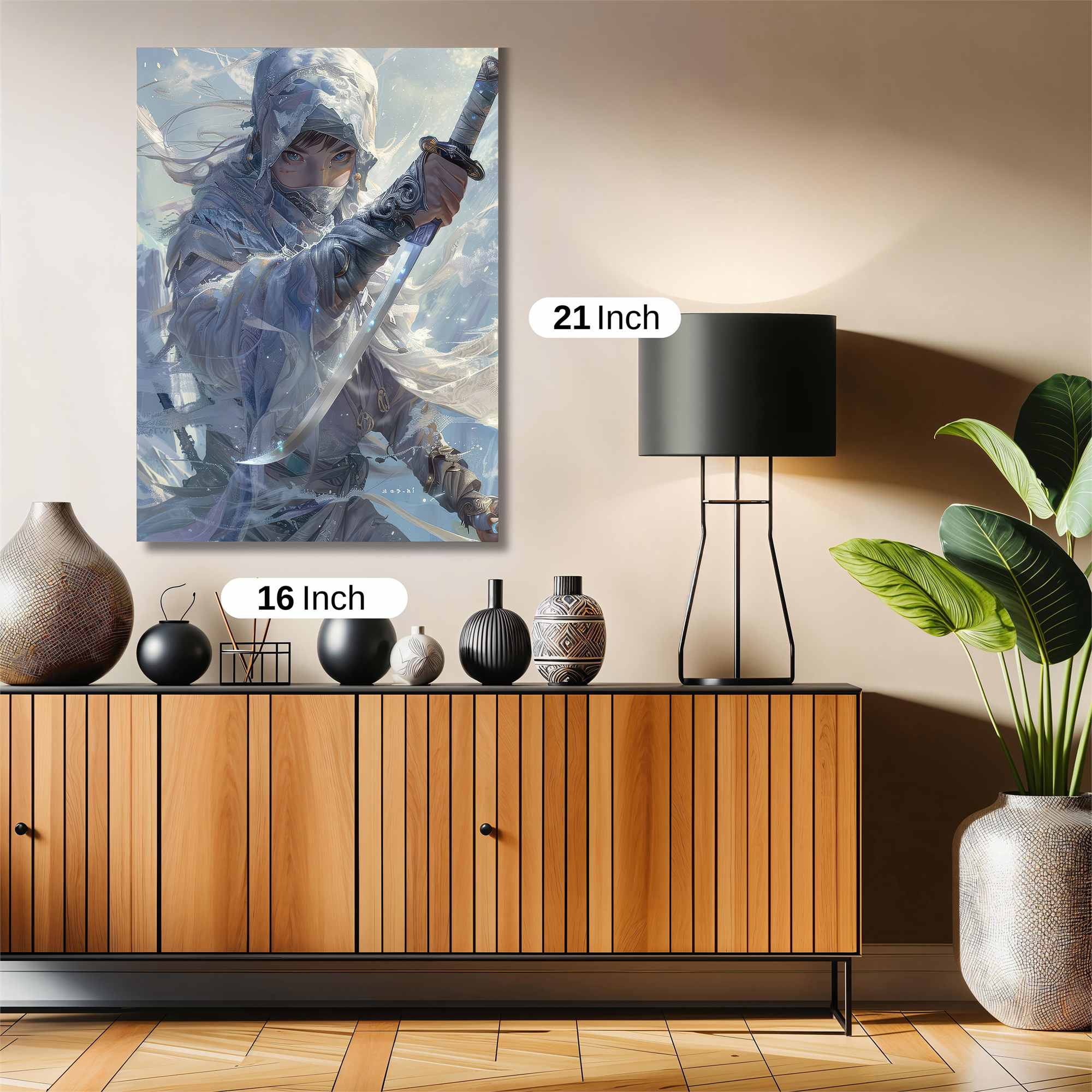 Snow Ninja Safe Wall Magnetic / M