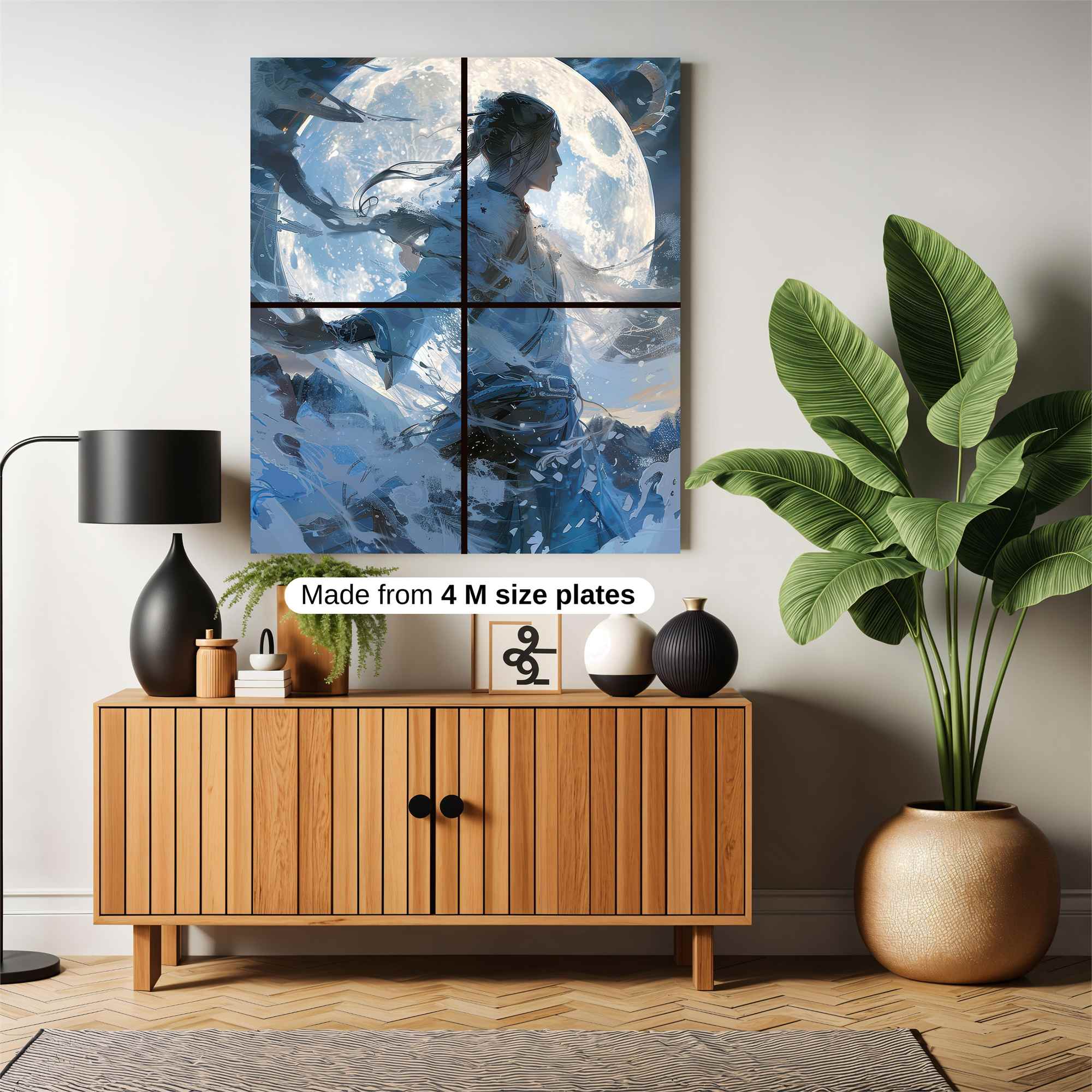 Moonlit Serenity Safe Wall Magnetic / M