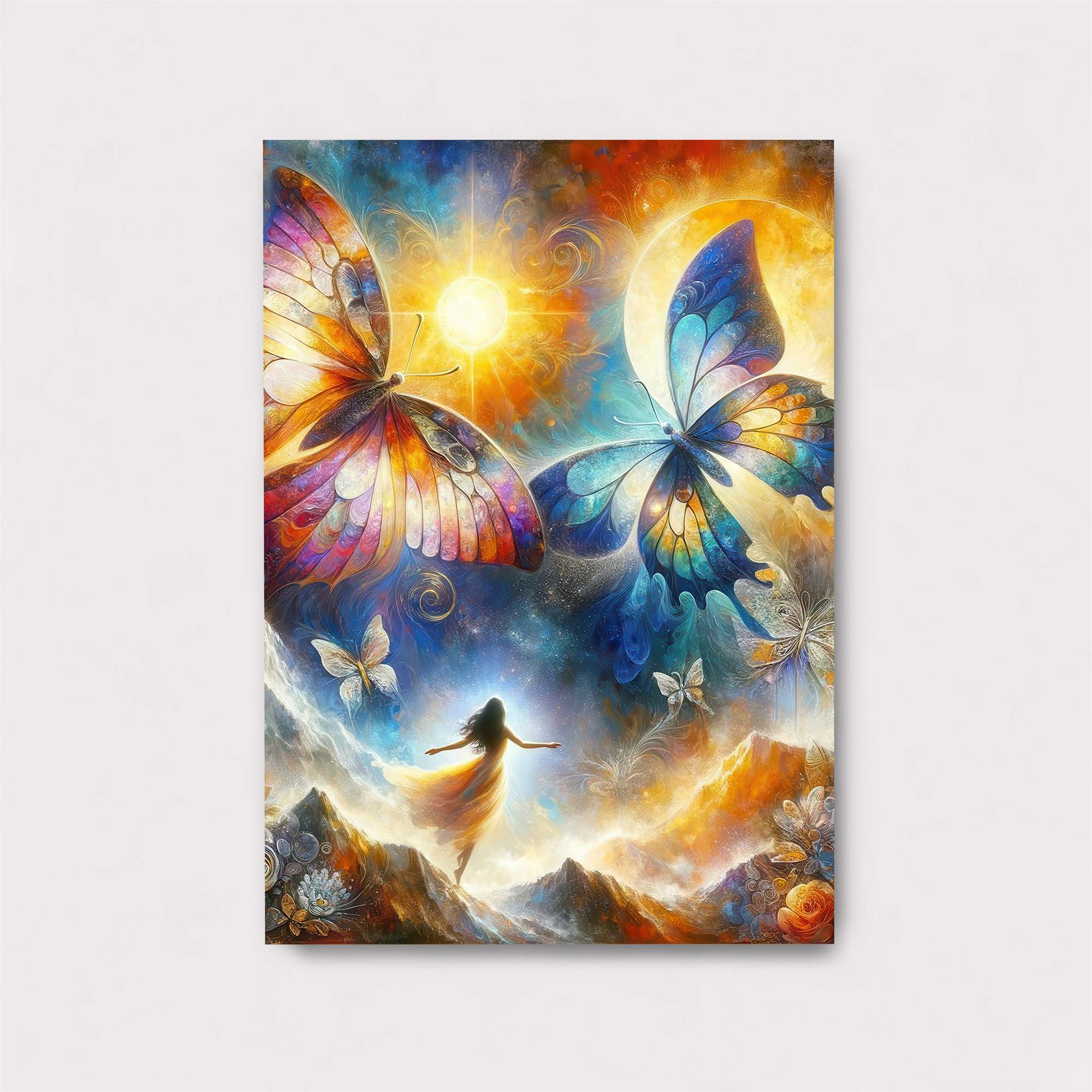 Butterfly Dreamscape Safe Wall Magnetic / M