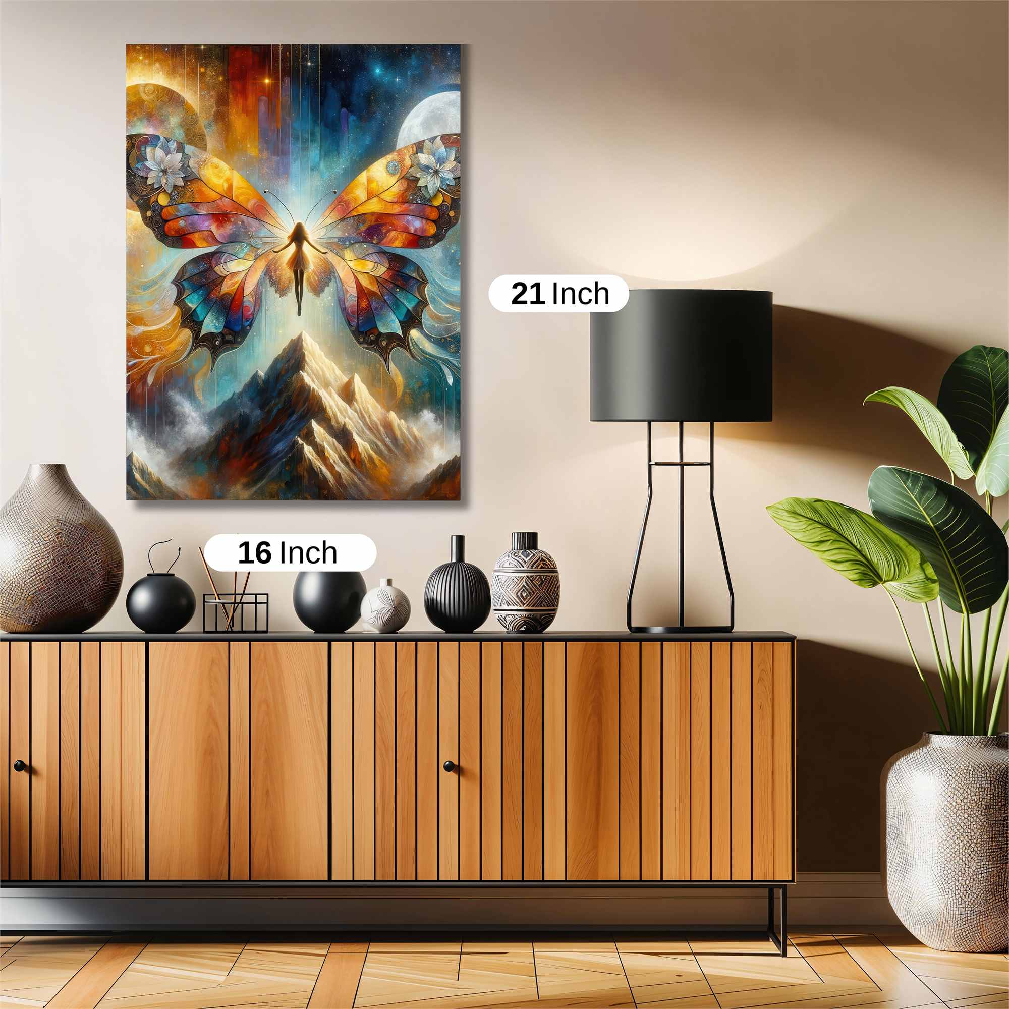 Butterfly Serenity Safe Wall Magnetic / M