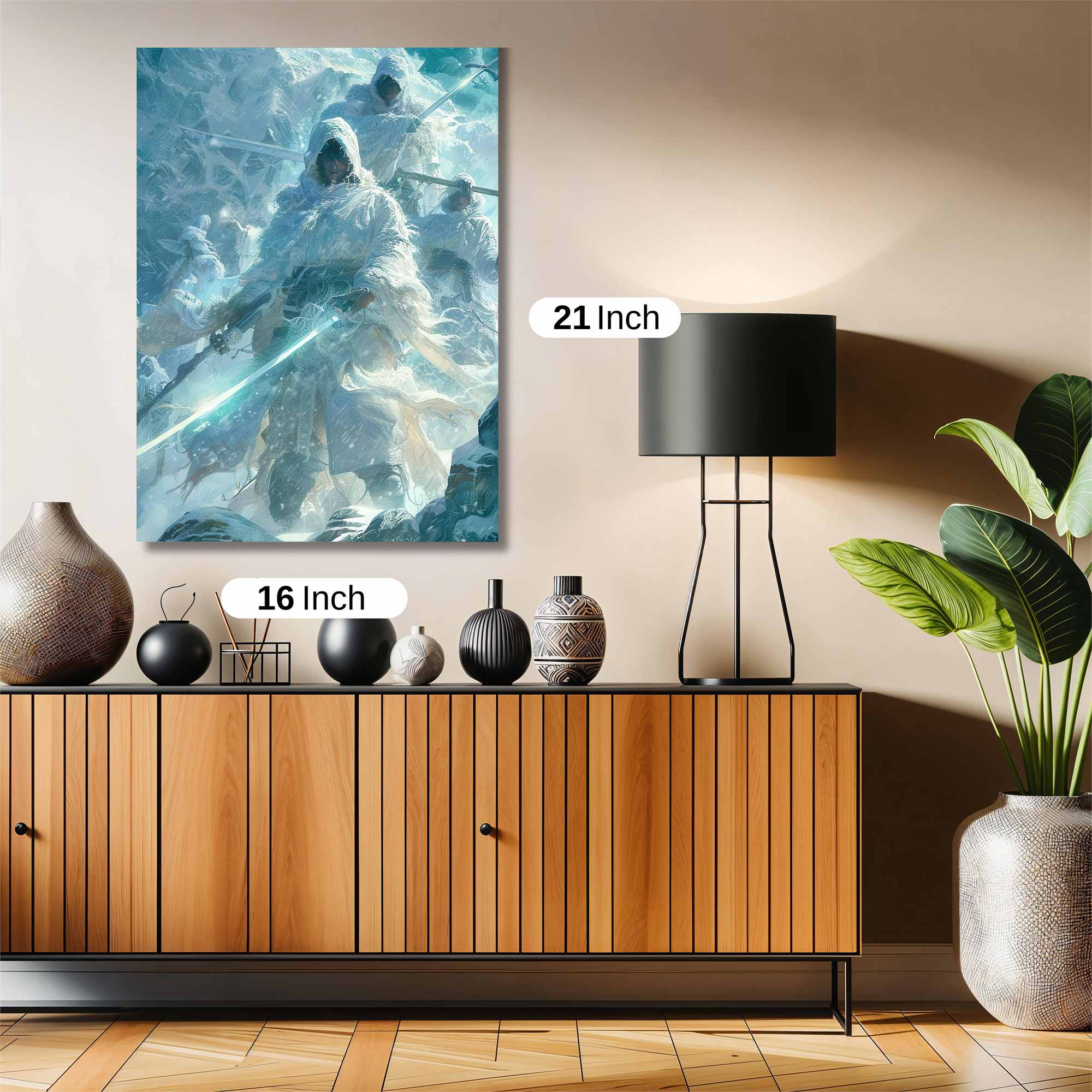 Snow Warriors Safe Wall Magnetic / M